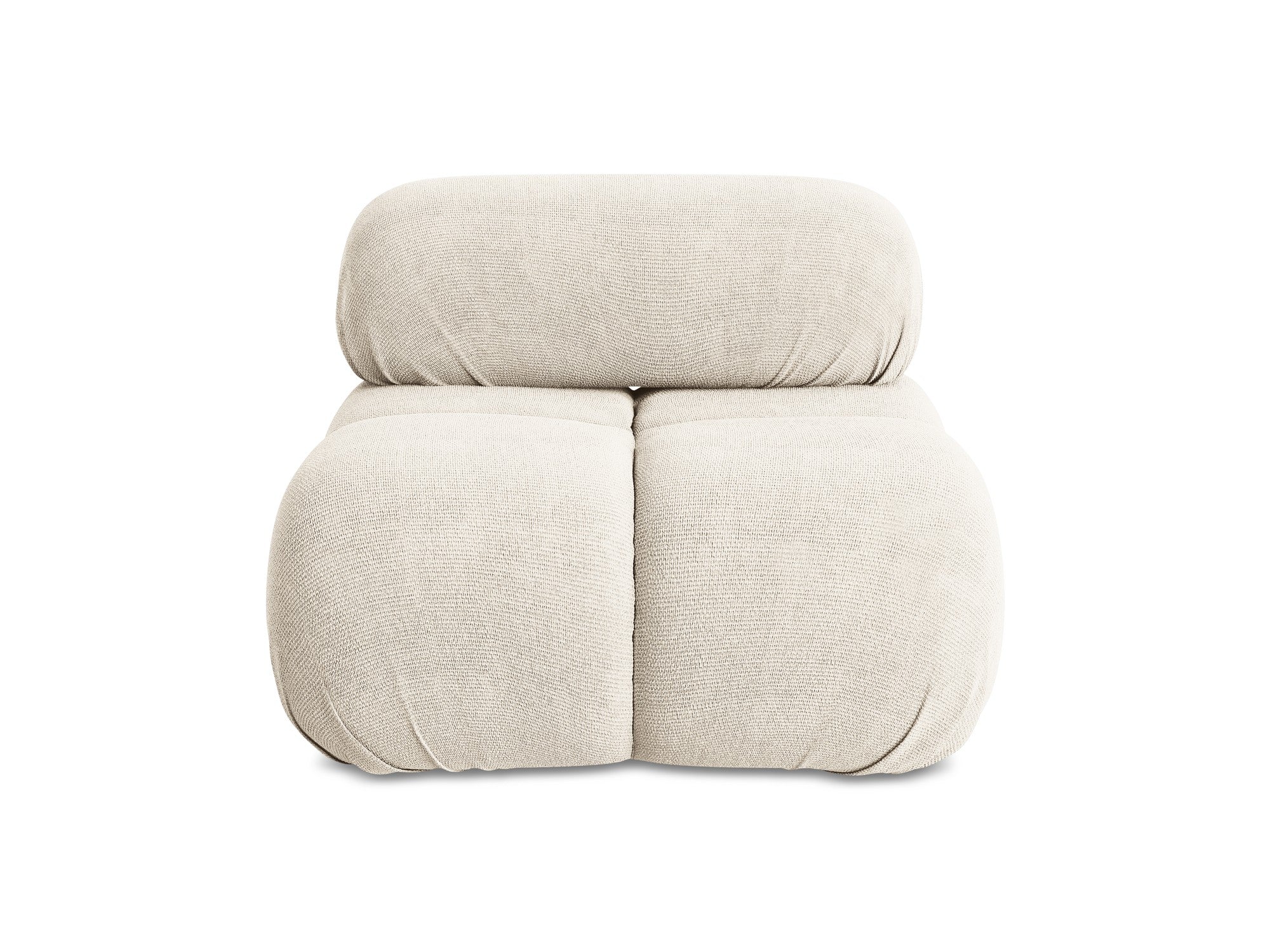 Sessel / Modul LOKUA hellbeige Chenille