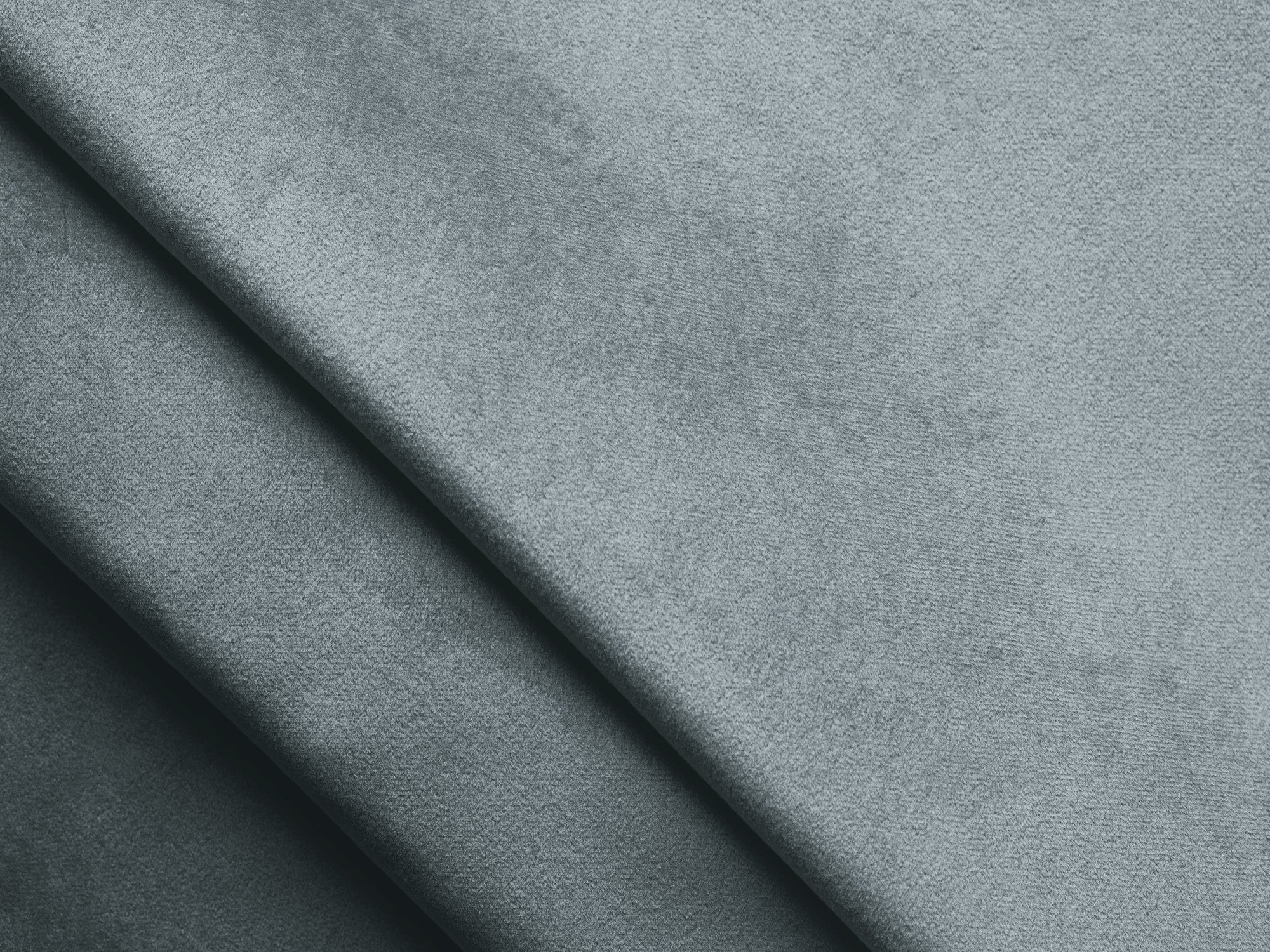 Modularer Samt-Ecksofa LOKUA in Hellblau