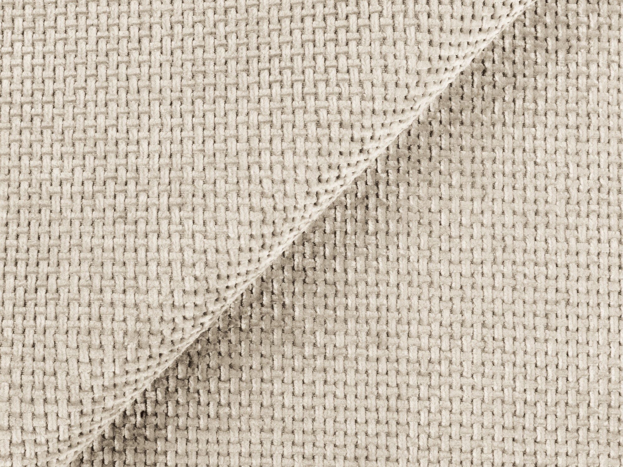 Modularer Ecksofa LOKUA in hellbeigem Chenille