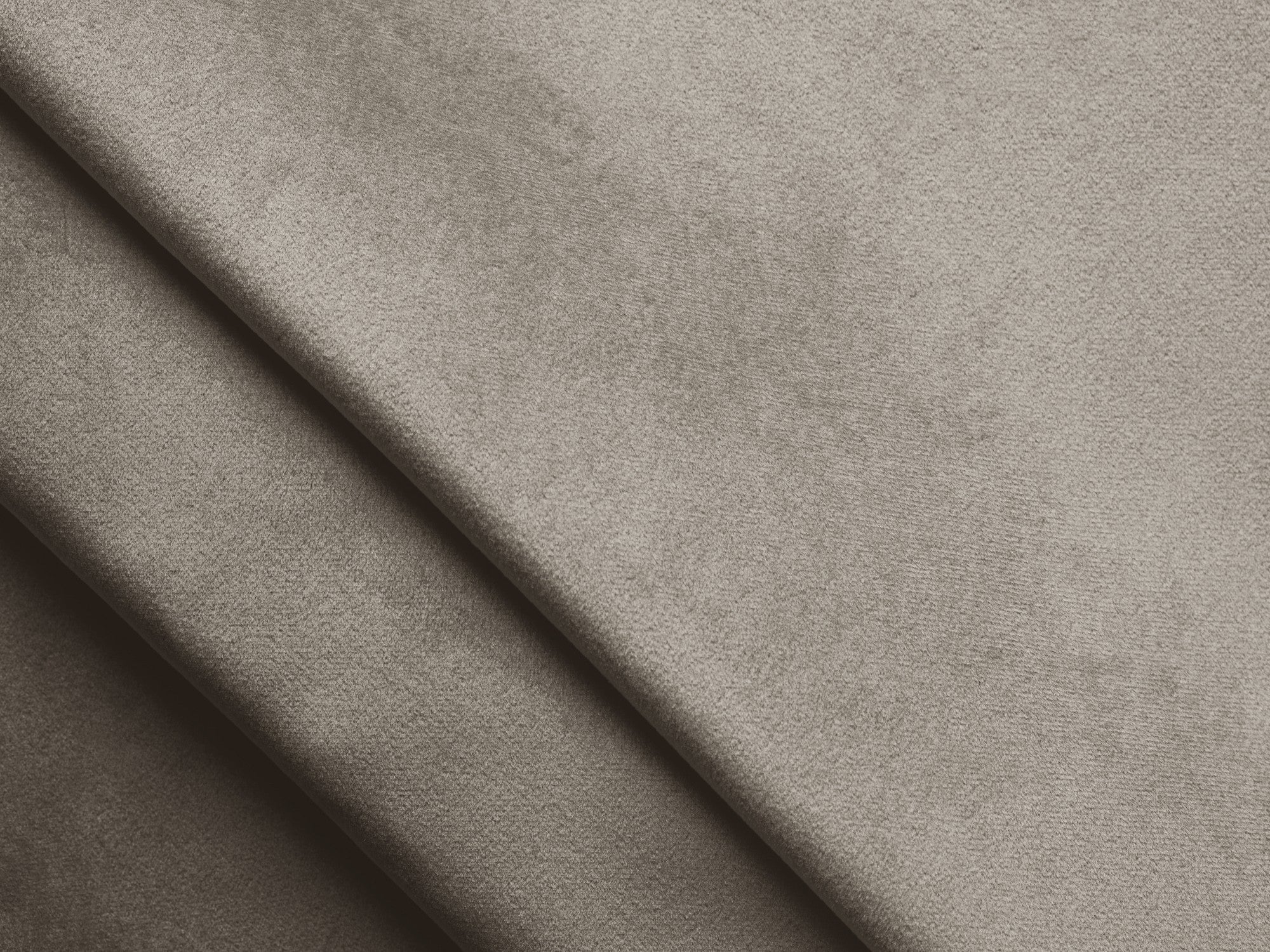 Hocker / samtartiger Modul LOKUA taupe