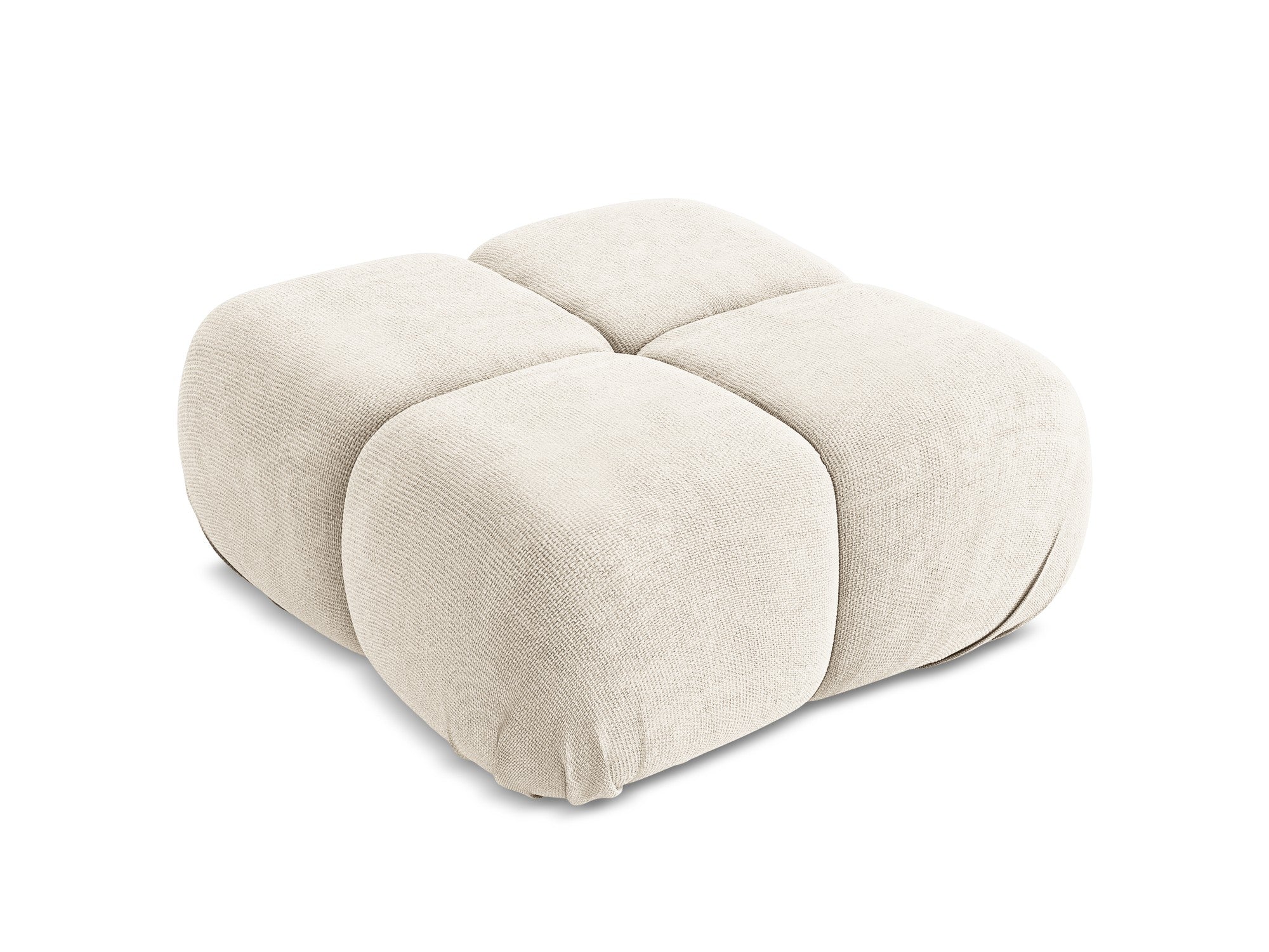 Pouf / module LOKUA light beige chenille