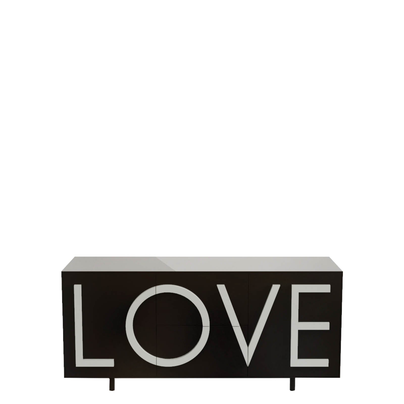 Komoda LOVE czarny – Driade