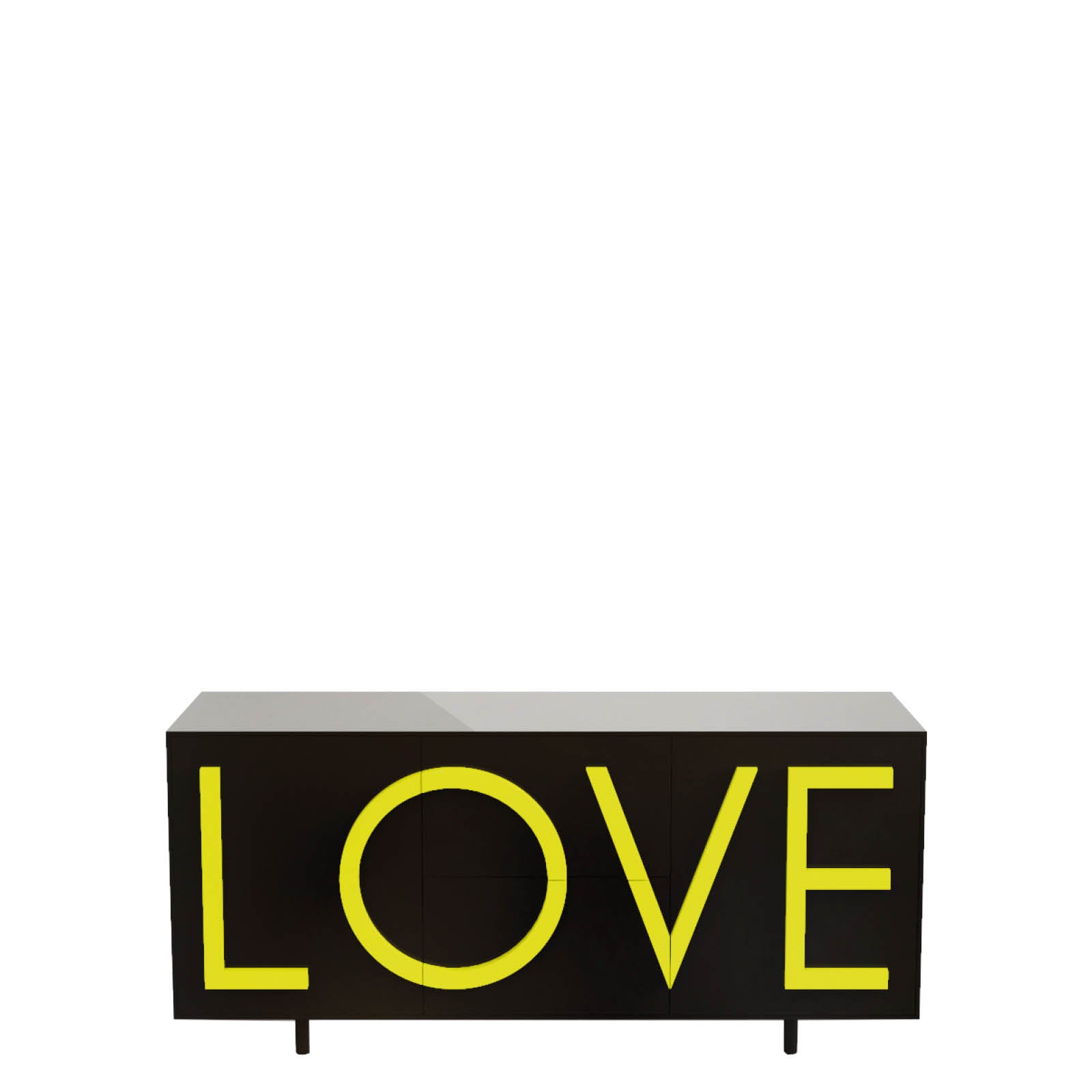 Komoda LOVE czarny – Driade