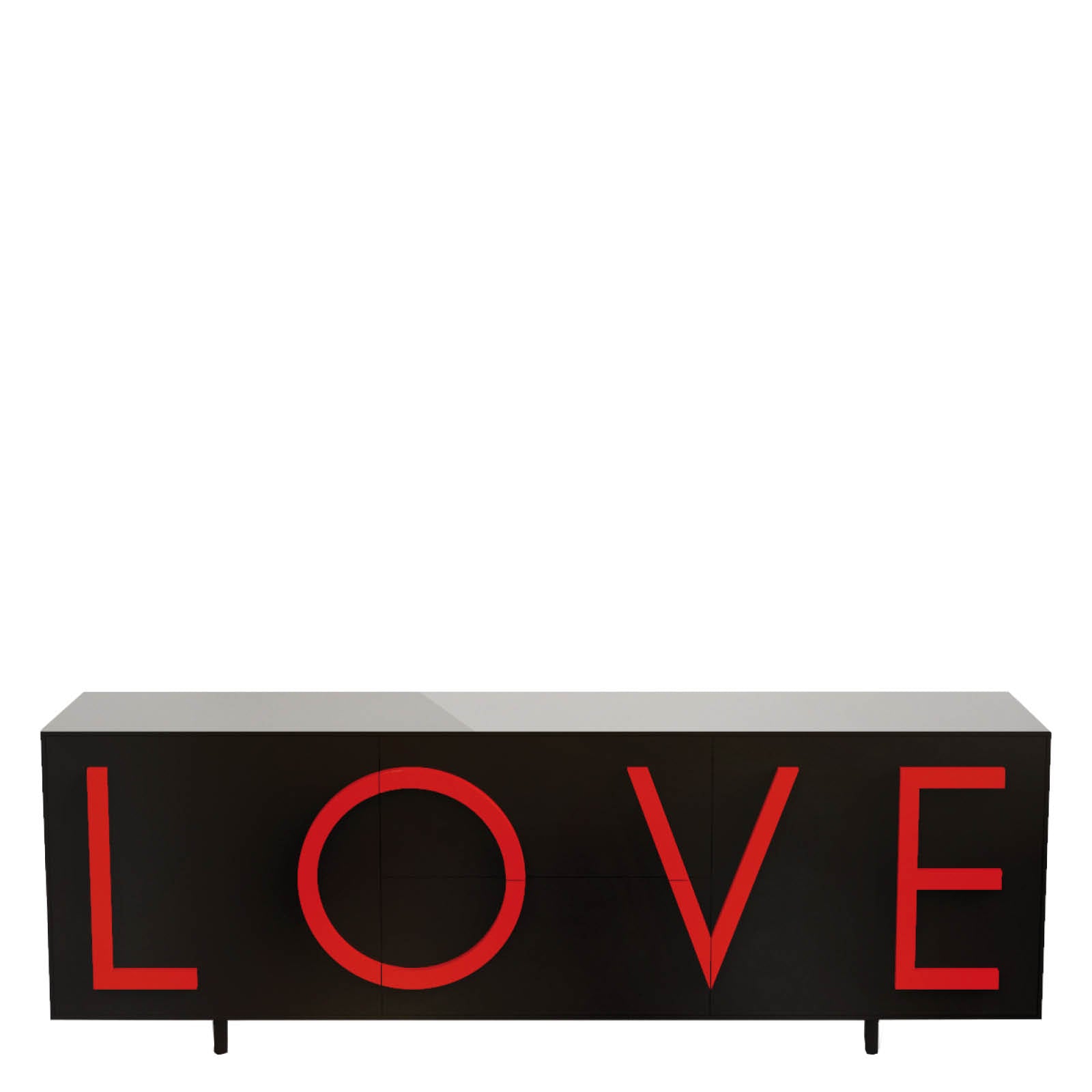 Komoda LOVE czarny – Driade