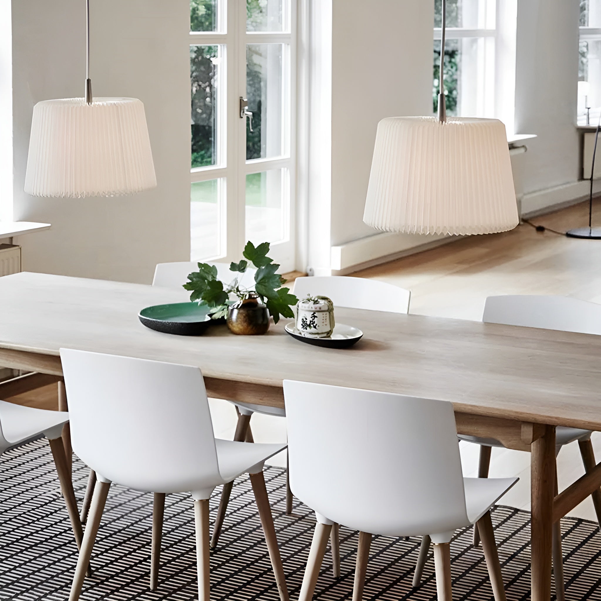 Pendelleuchte MODELL 120 SCHNEEGLOECKCHEN weiß