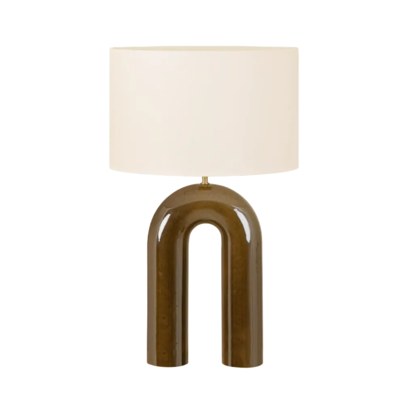 Tischlampe aus Keramik ARKO grün
