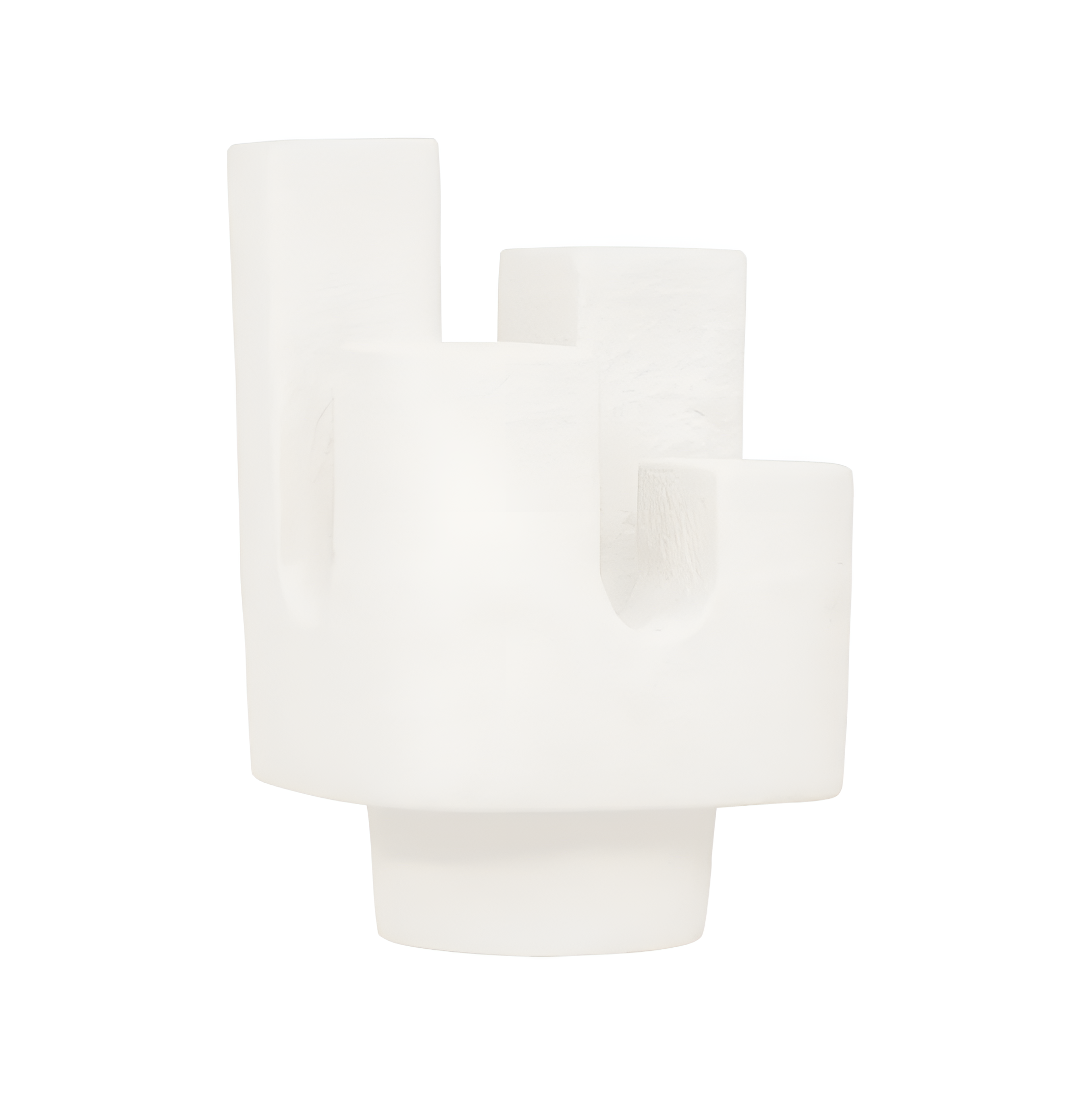 Cuarto table lamp white ceramics
