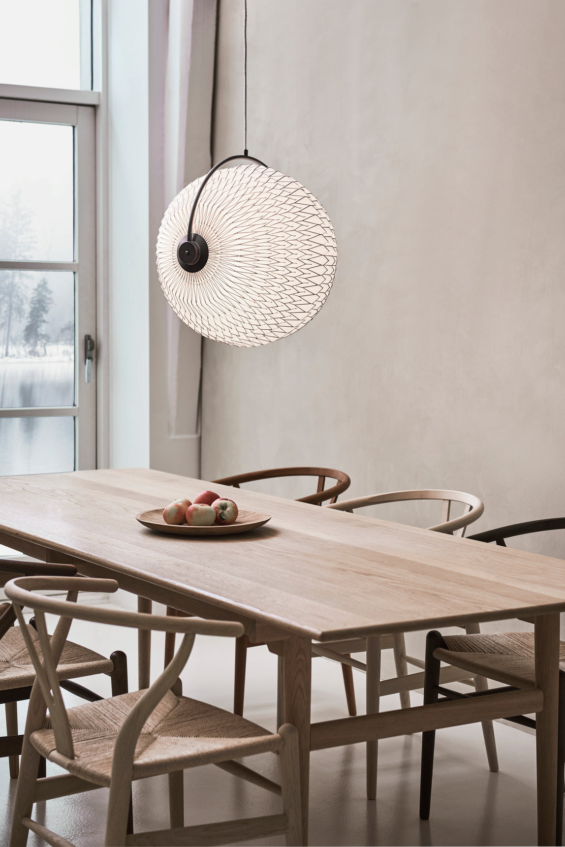 Hanging Lamp MODEL 126 CALEO ORIGINAL white