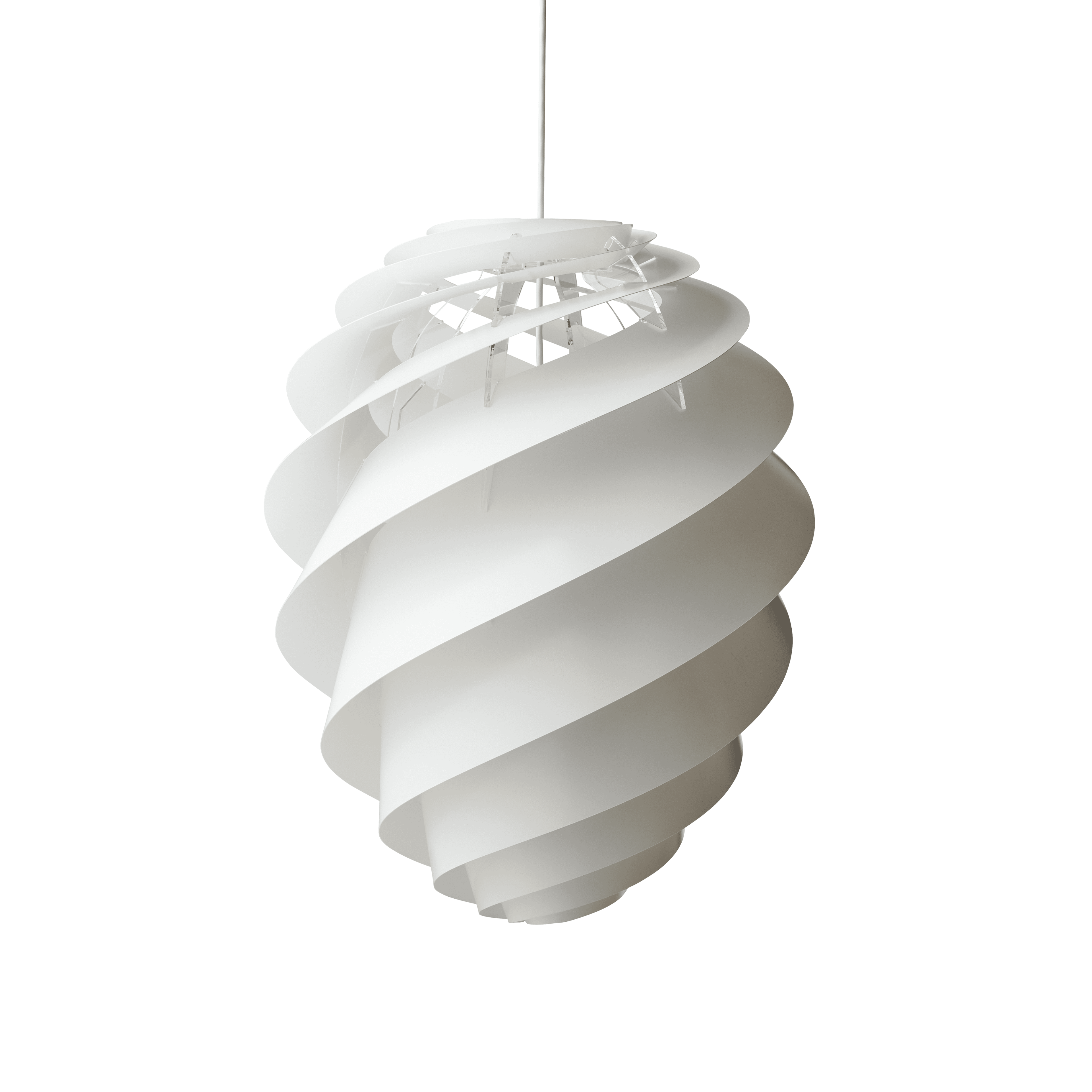Hanging Lamp MODEL 1312 SWIRL 2 white