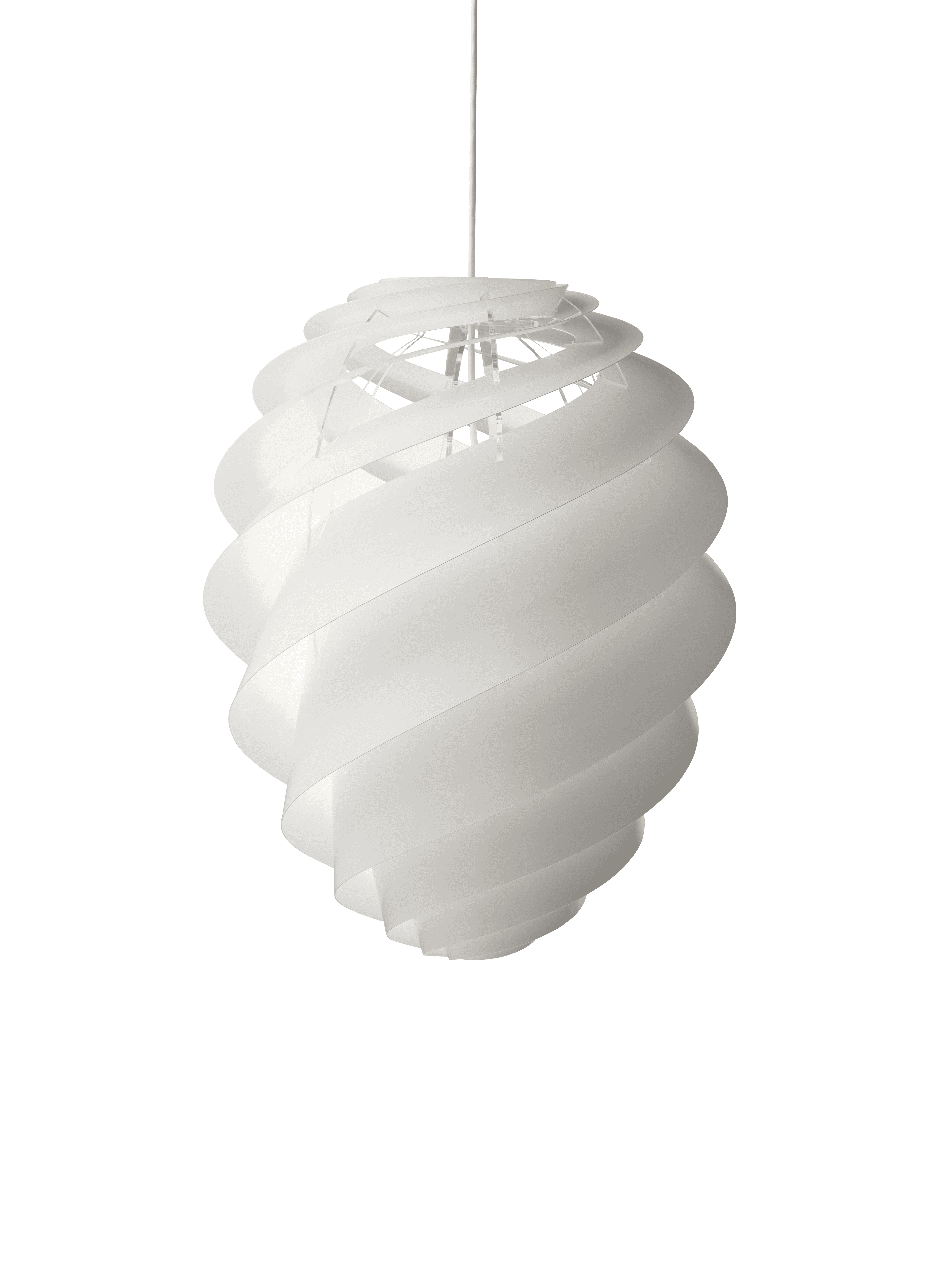 Hanging Lamp MODEL 1312 SWIRL 2 white