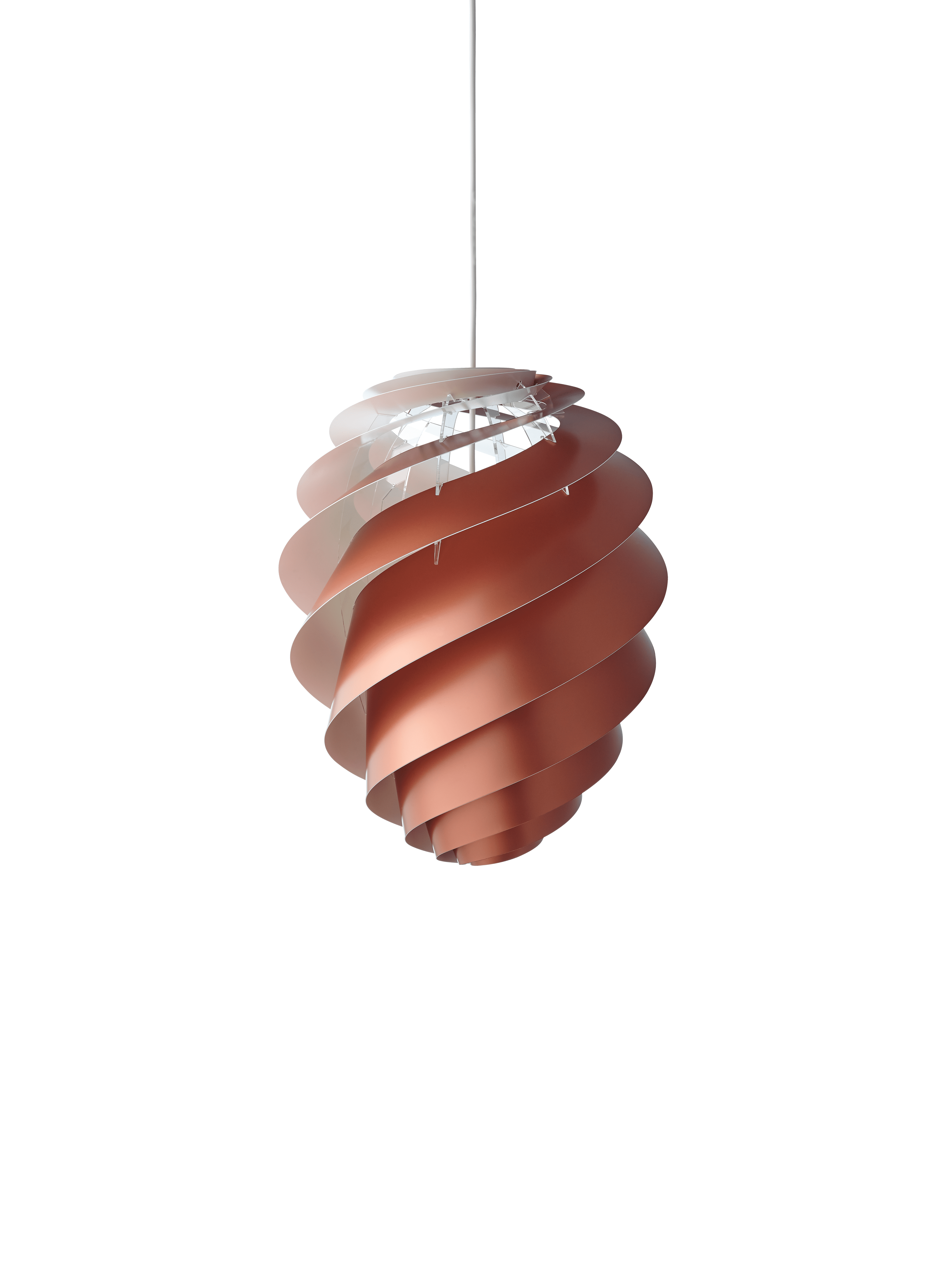 Pendelleuchte MODELL 1312 SWIRL 2 kupferfarben