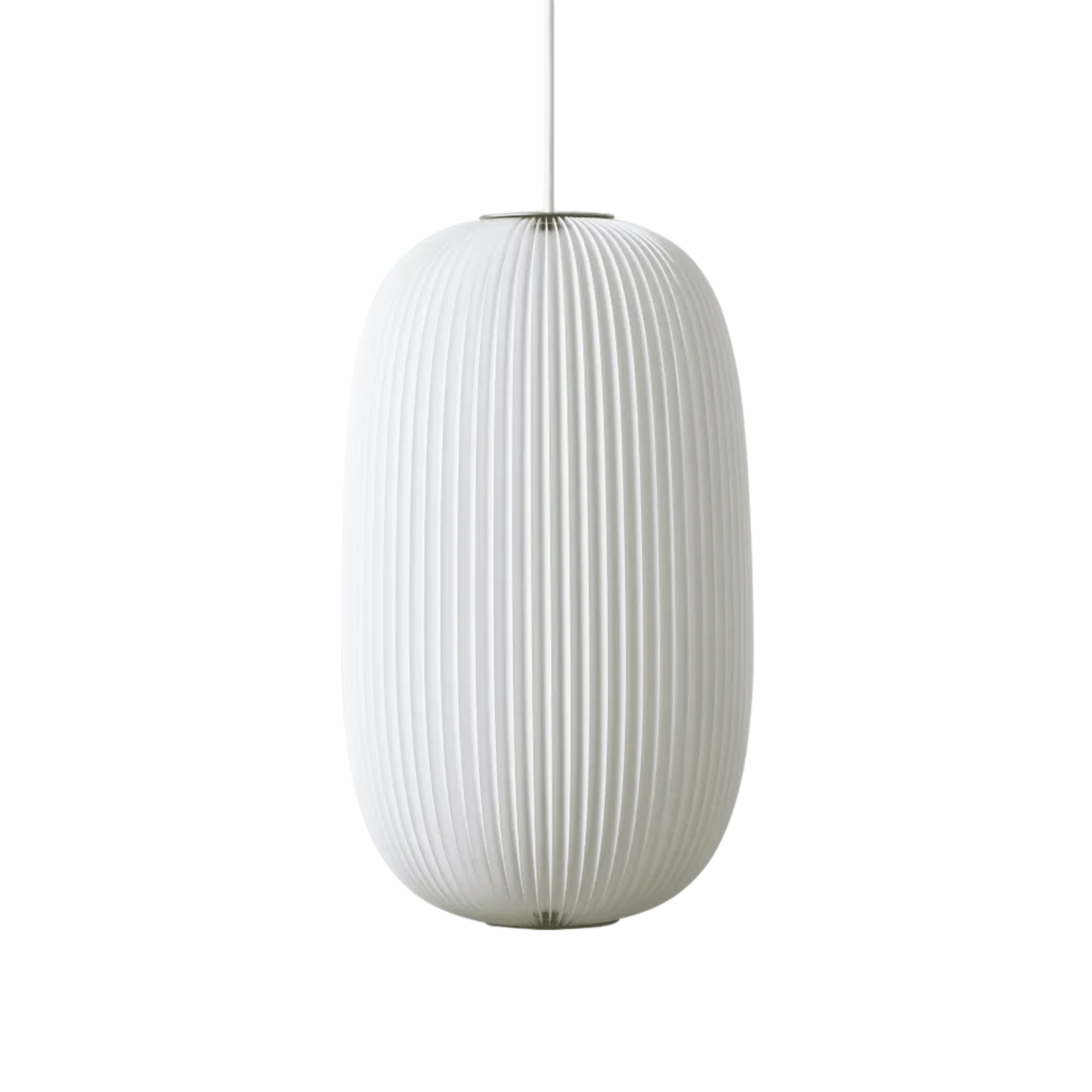 Hanging Lamp MODEL 133 LAMELLA 2 white with gold finish