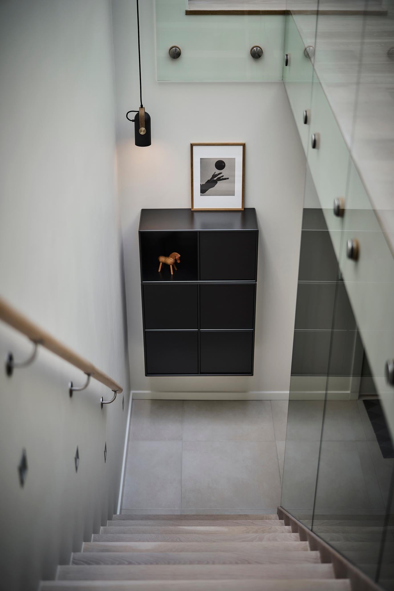 Pendelleuchte MODELL 162 CARRONADE II schwarz