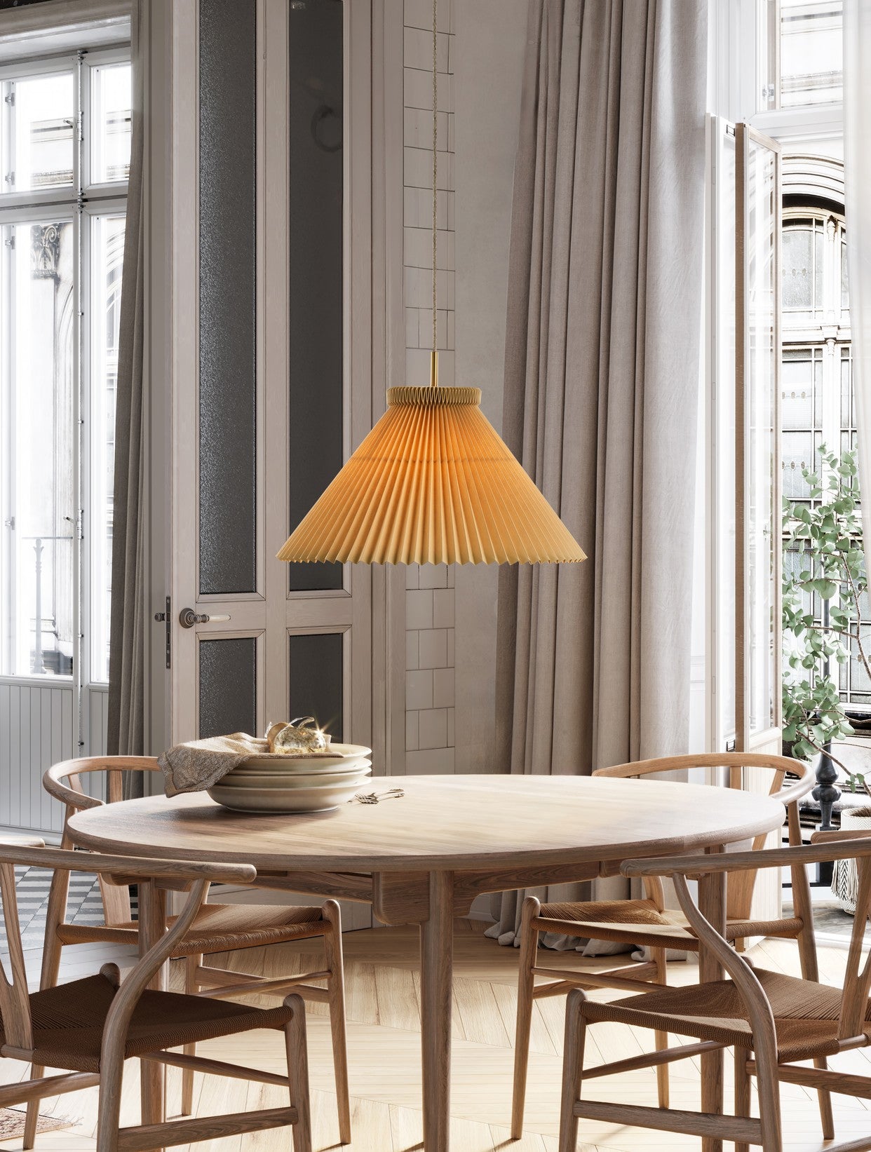 Hanging Lamp MODEL 1 Buttercream