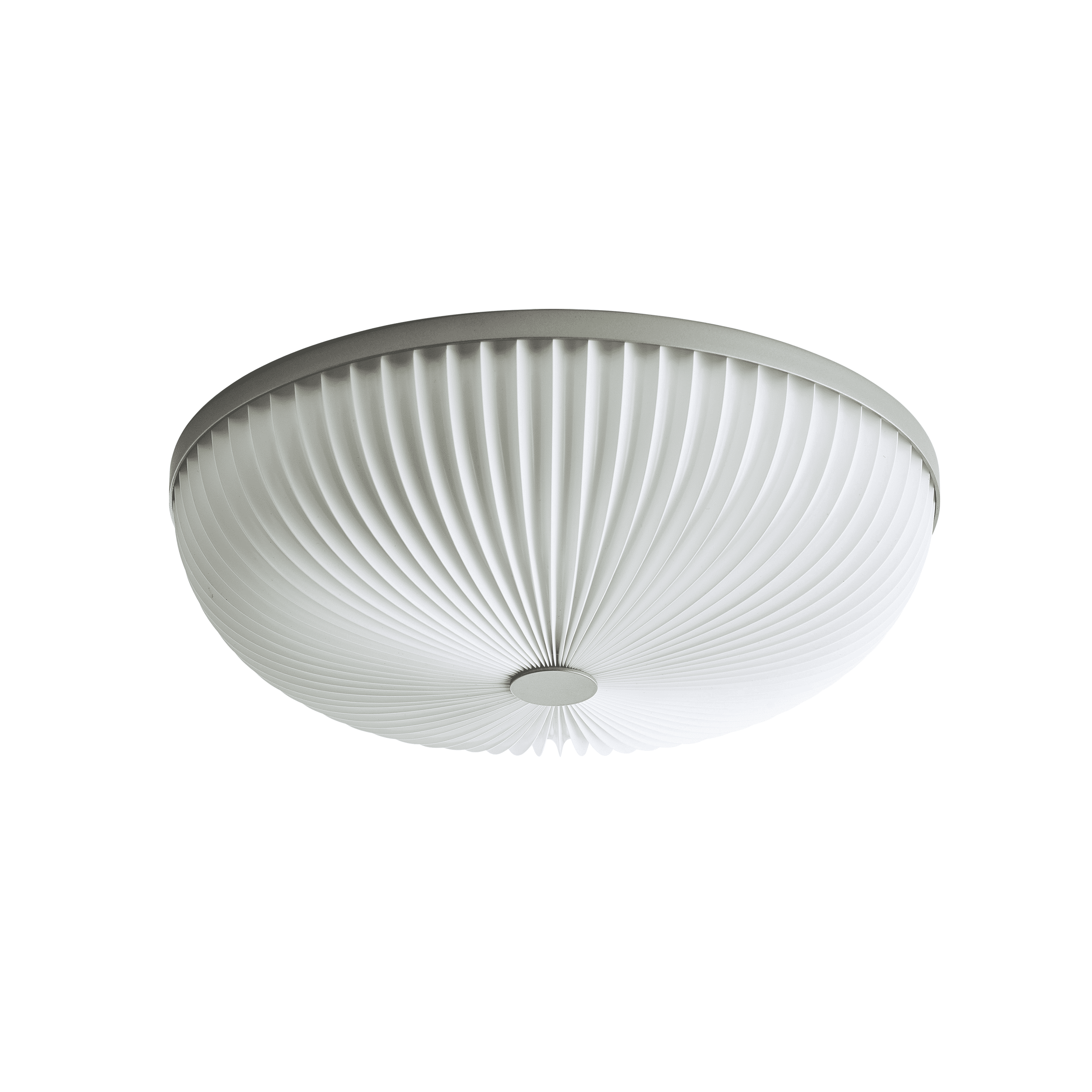 Wandleuchte MODELL 235 LAMELLA weiß mit Silber