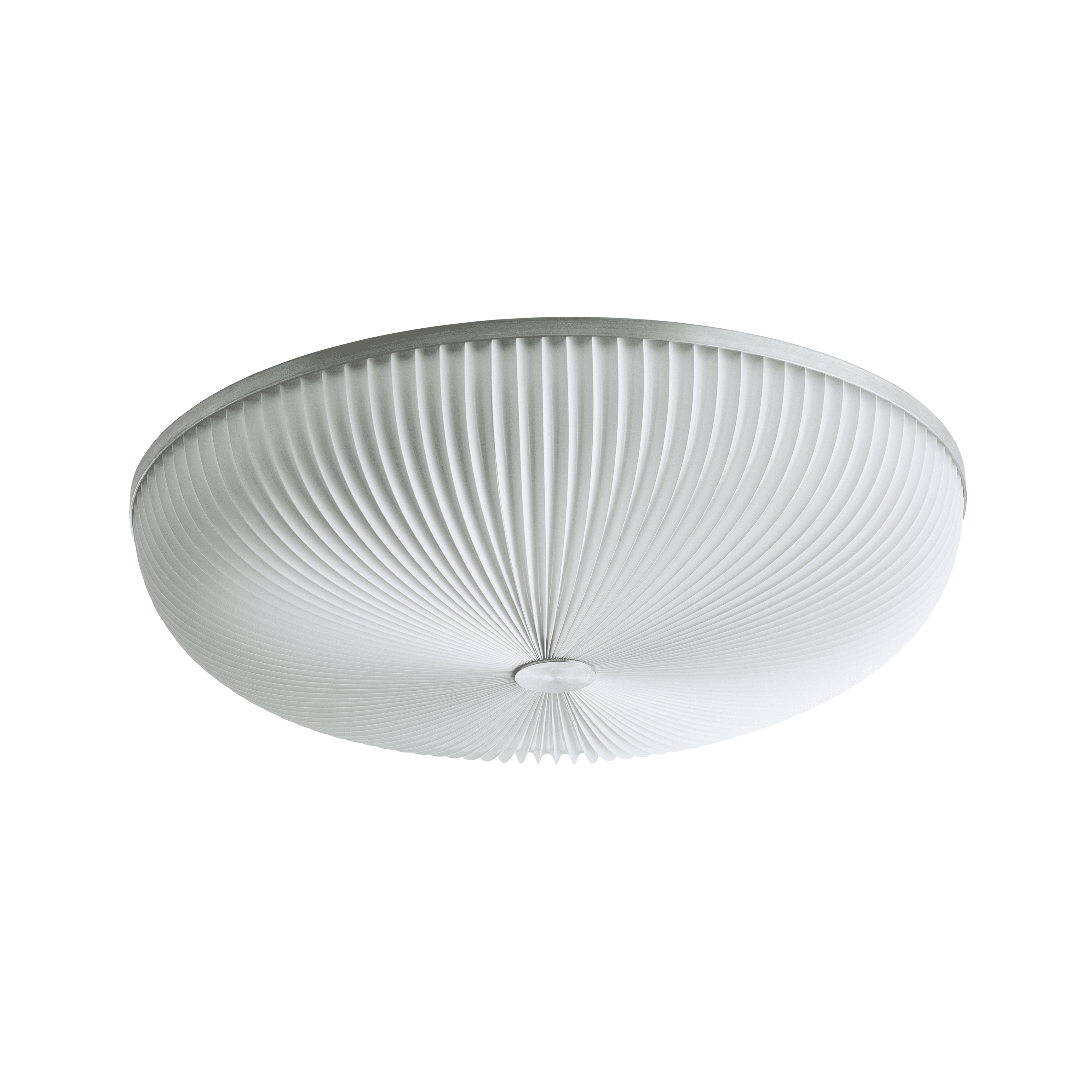 Wandleuchte MODELL 236 LAMELLA weiß mit Silber