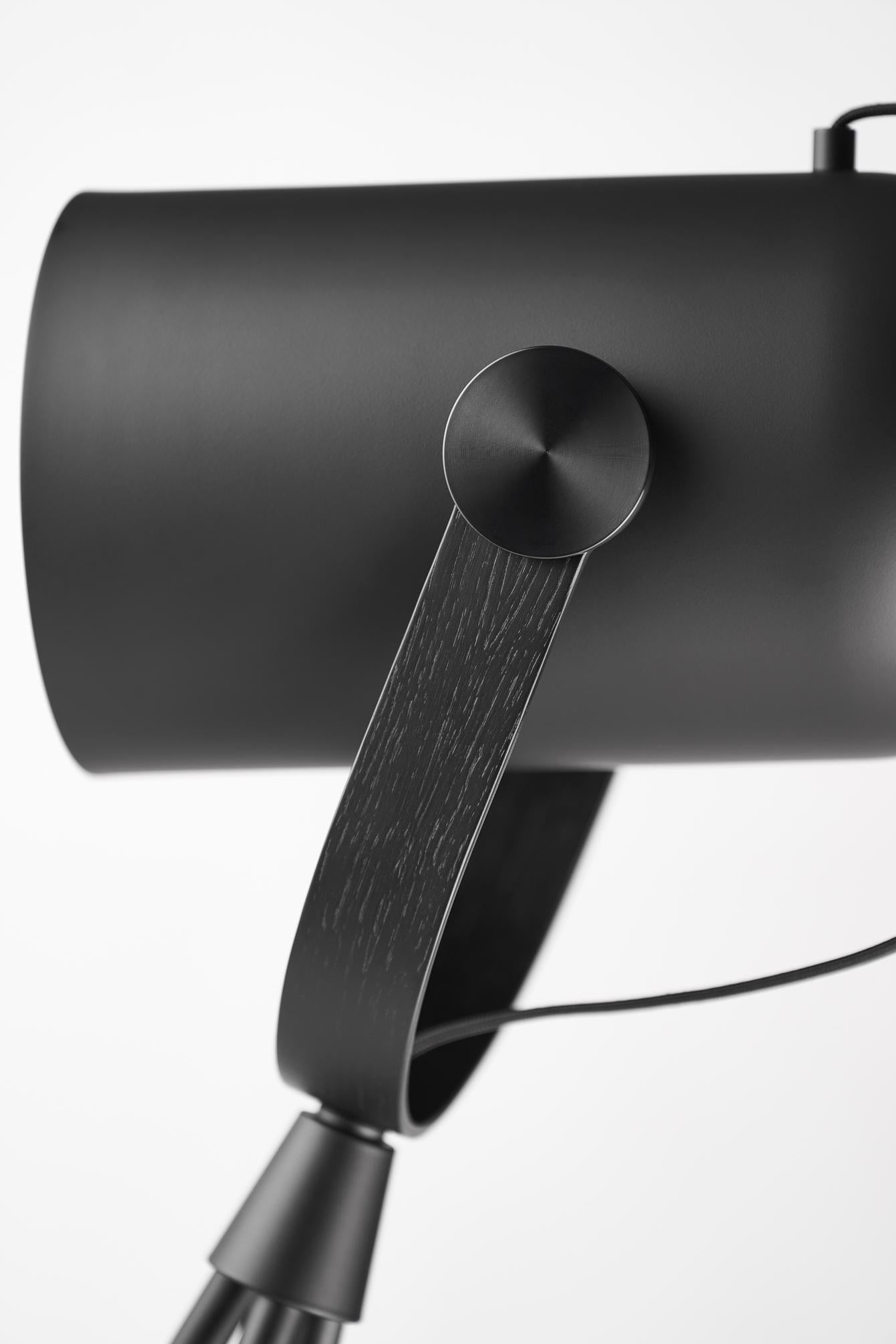 Stehlampe MODELL 362 CARRONADE II schwarz