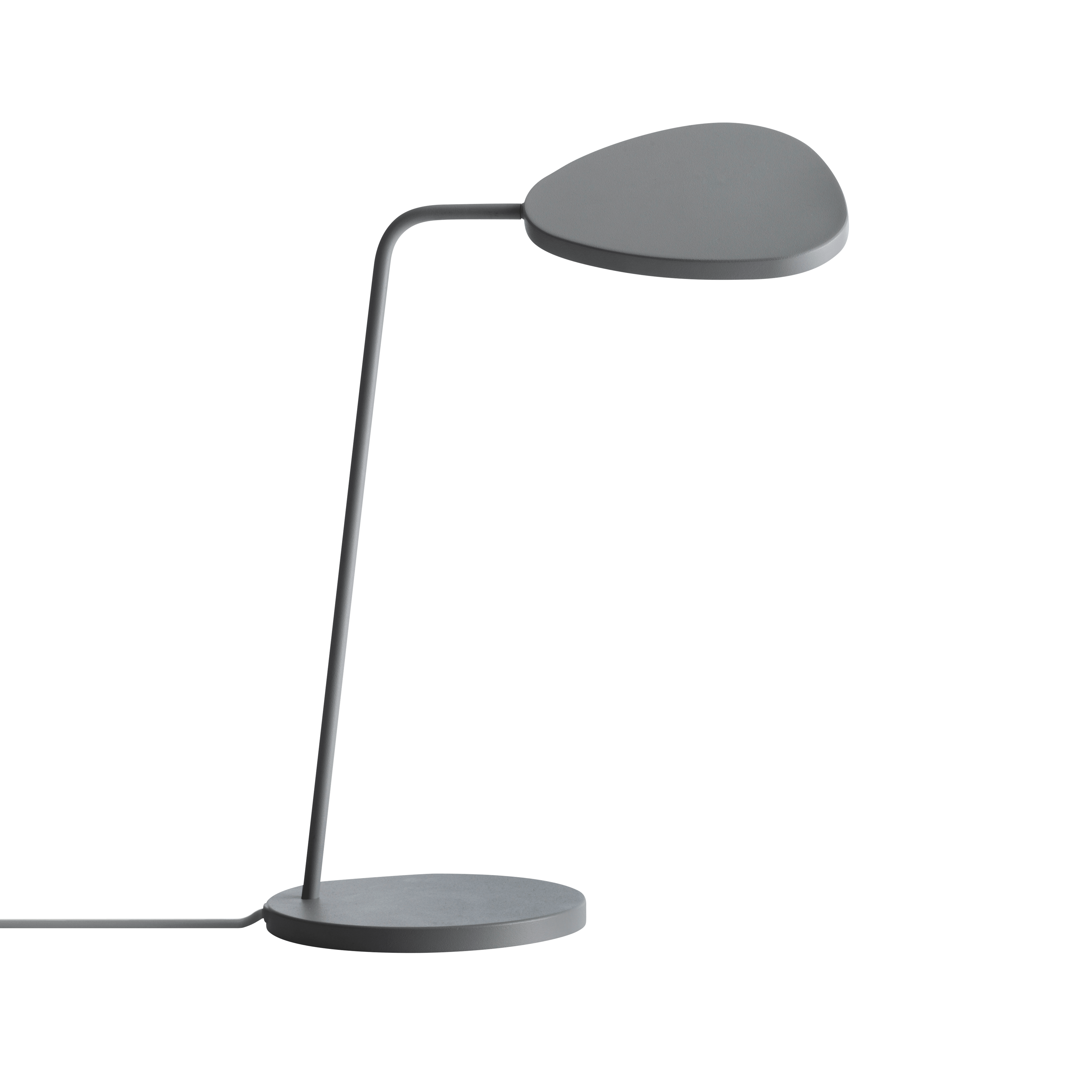 Tischlampe LEAF grau