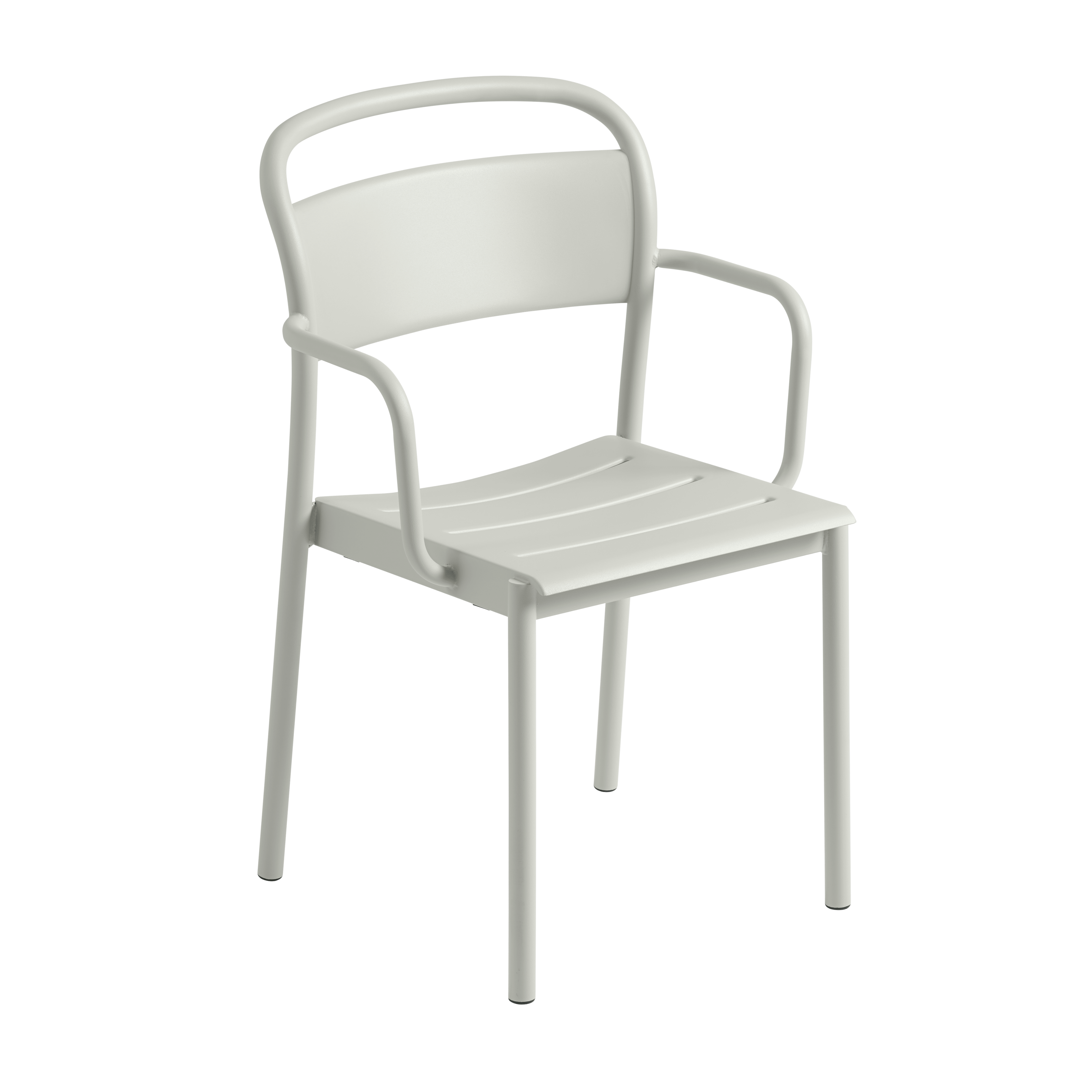 LINEAR Outdoor Armchair Gray Steel