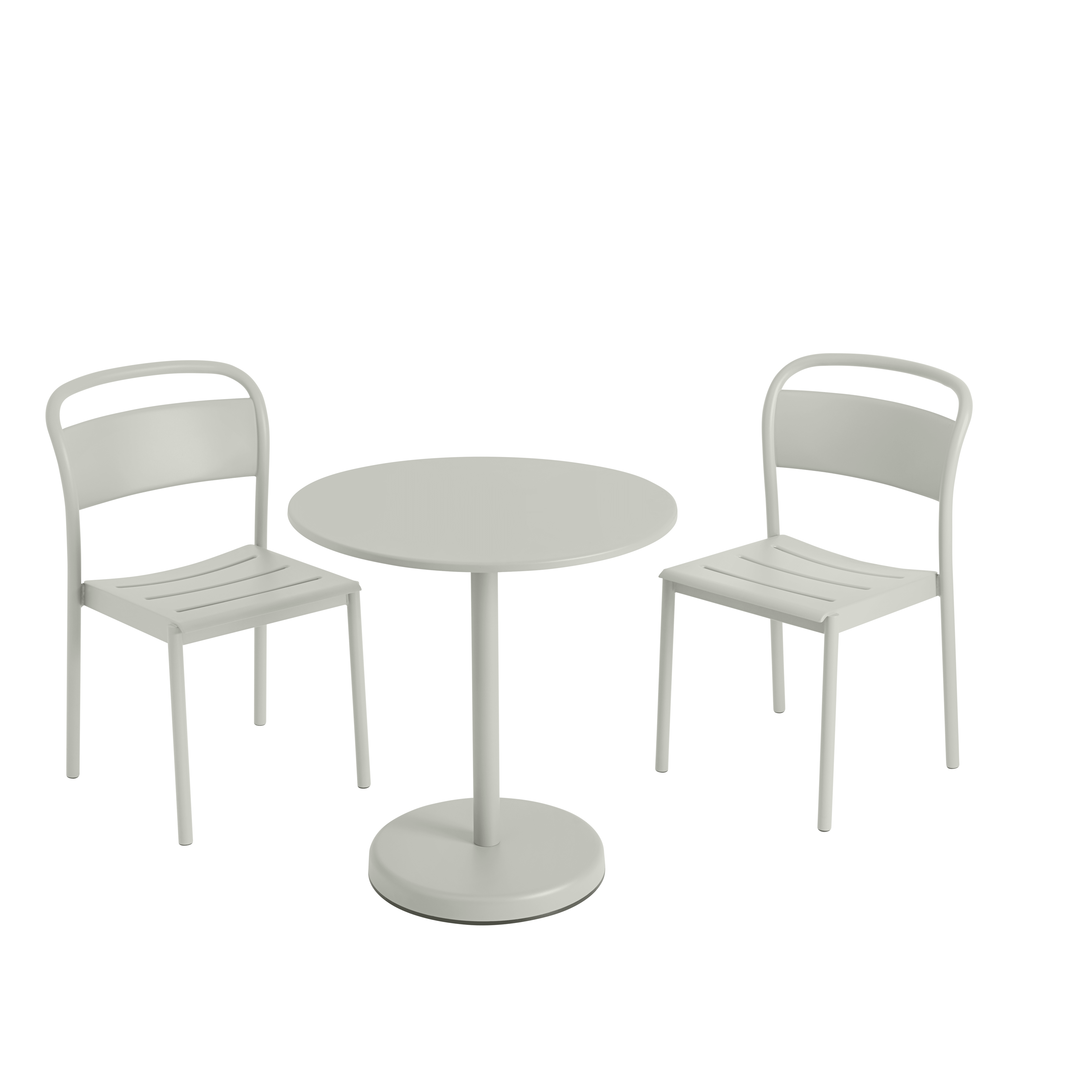 LINEAR Outdoor Chair Gray Steel