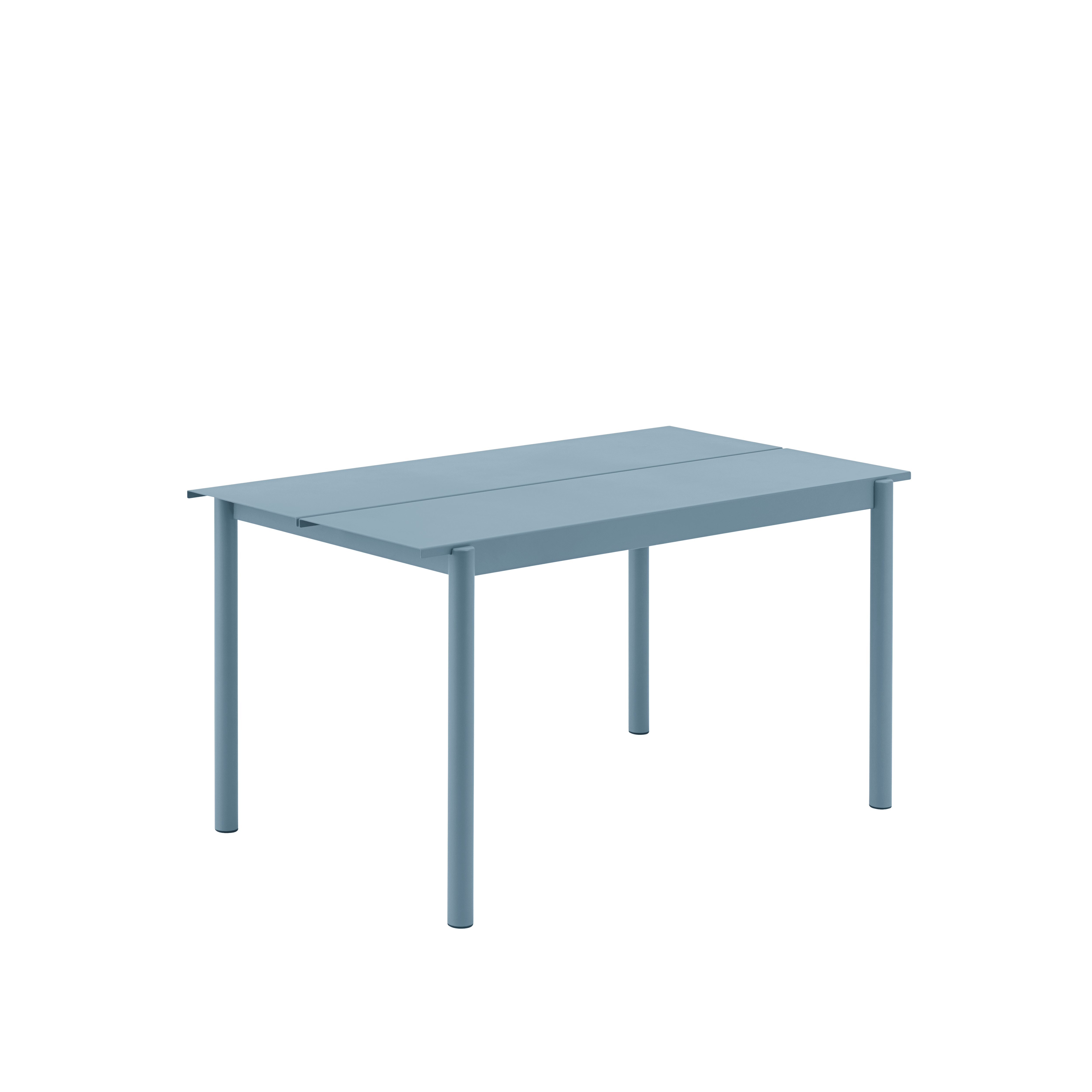 Tisch für den Außenbereich LINEAR blaue Stahl