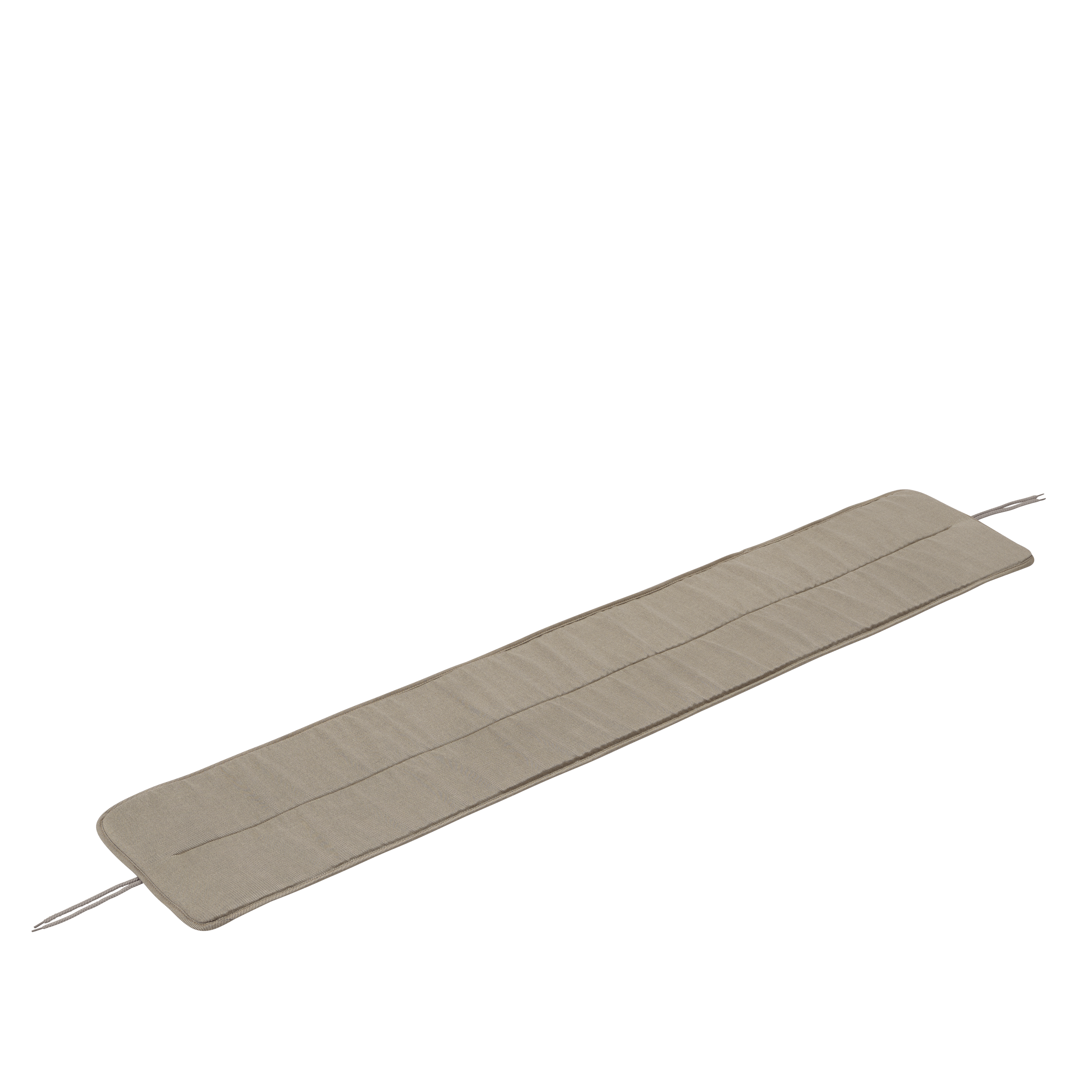 Gartenbank LINEAR taupe Stahl