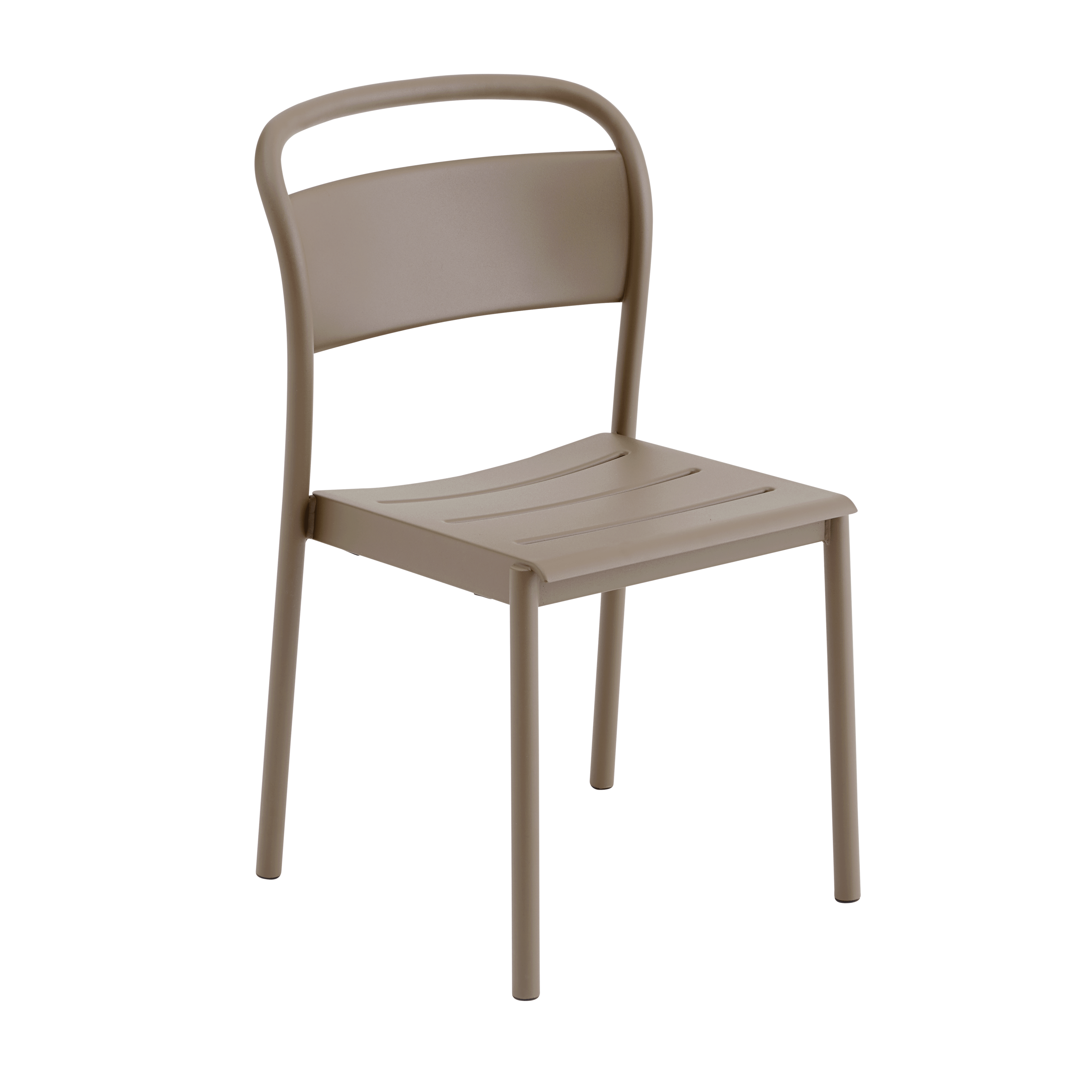 Außenstuhl LINEAR taupe Stahl