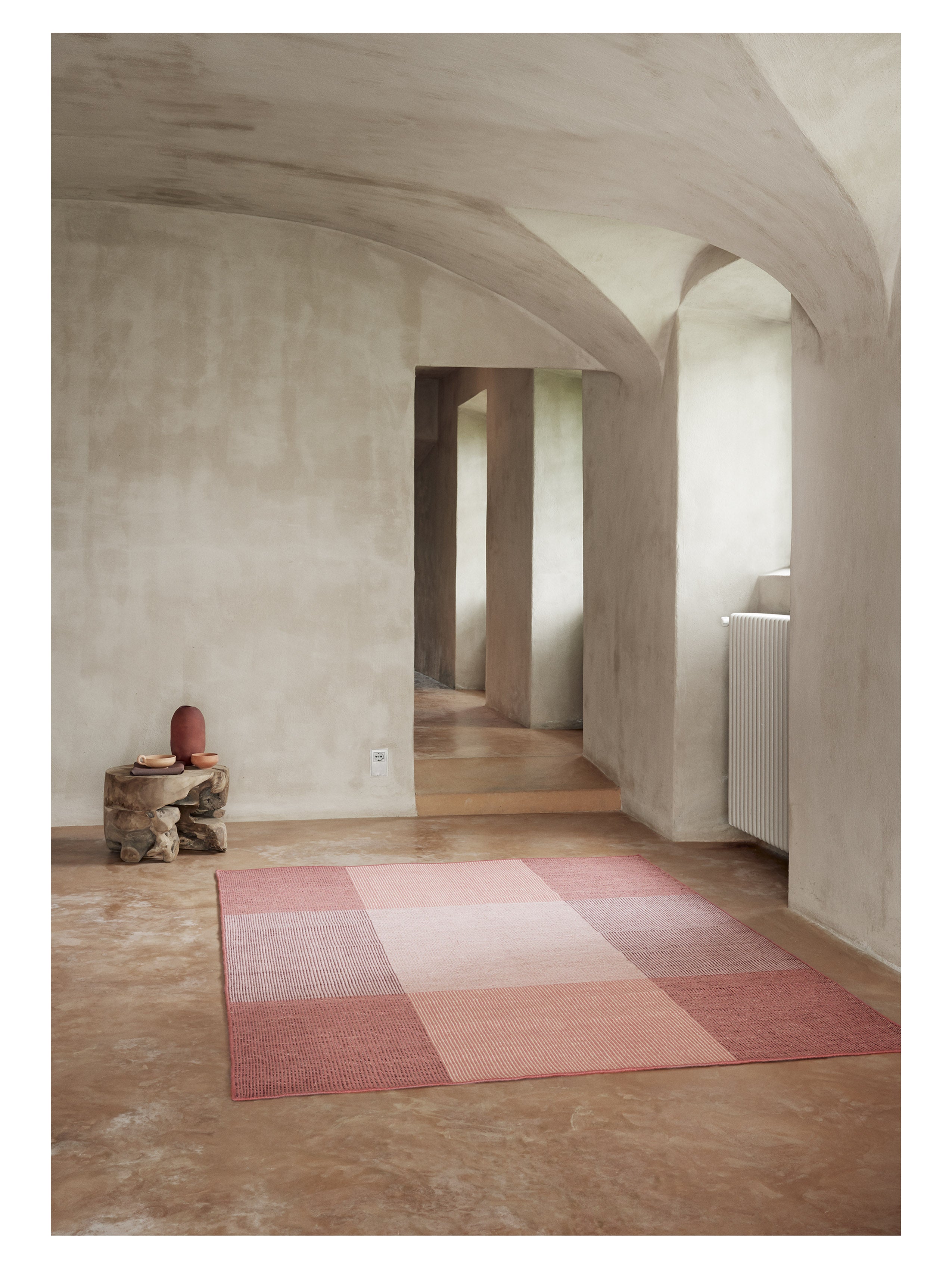 Teppich BOLOGNA - GRAU schwarz mit beige