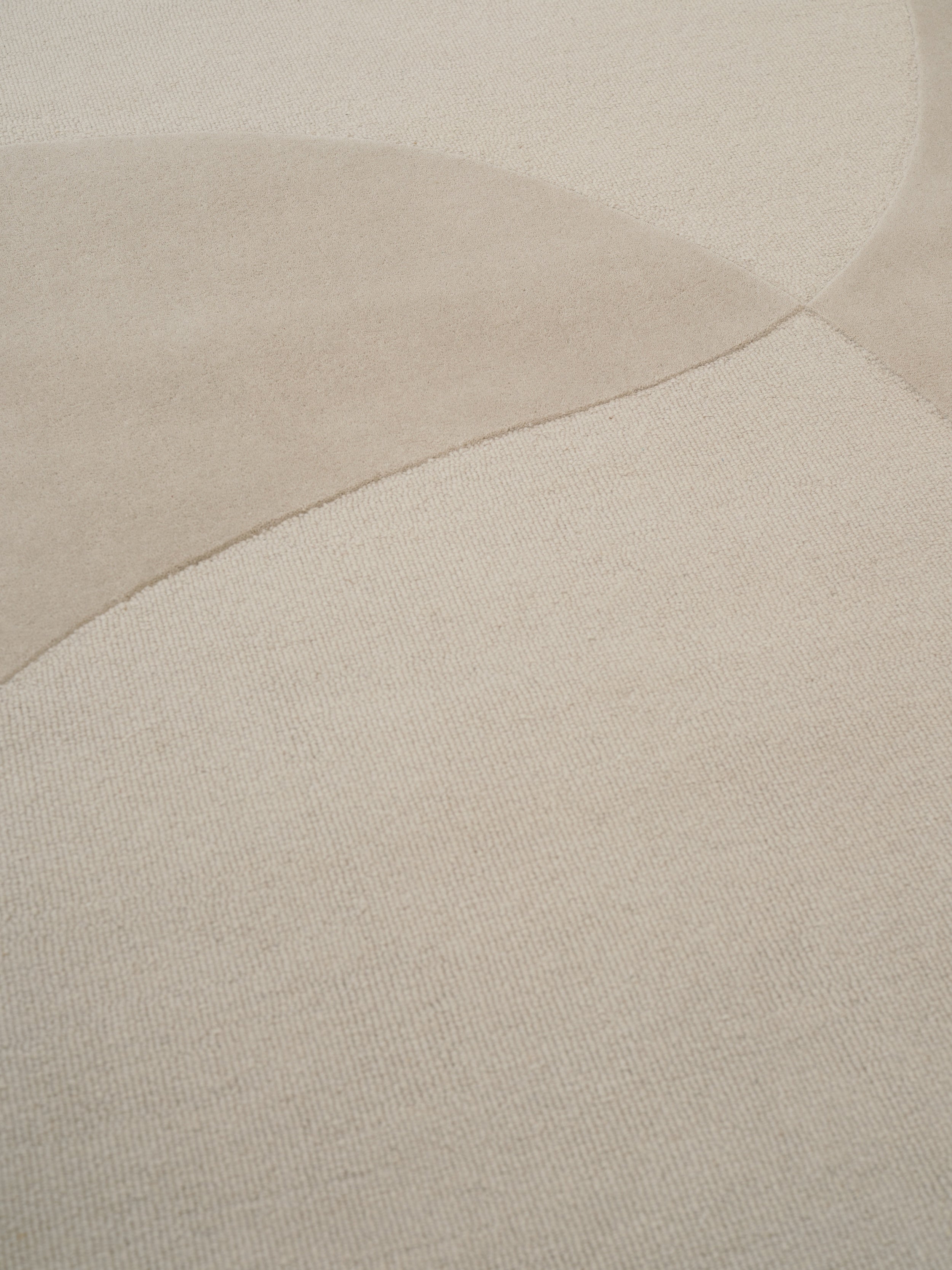 Split Plains Teppich Beige