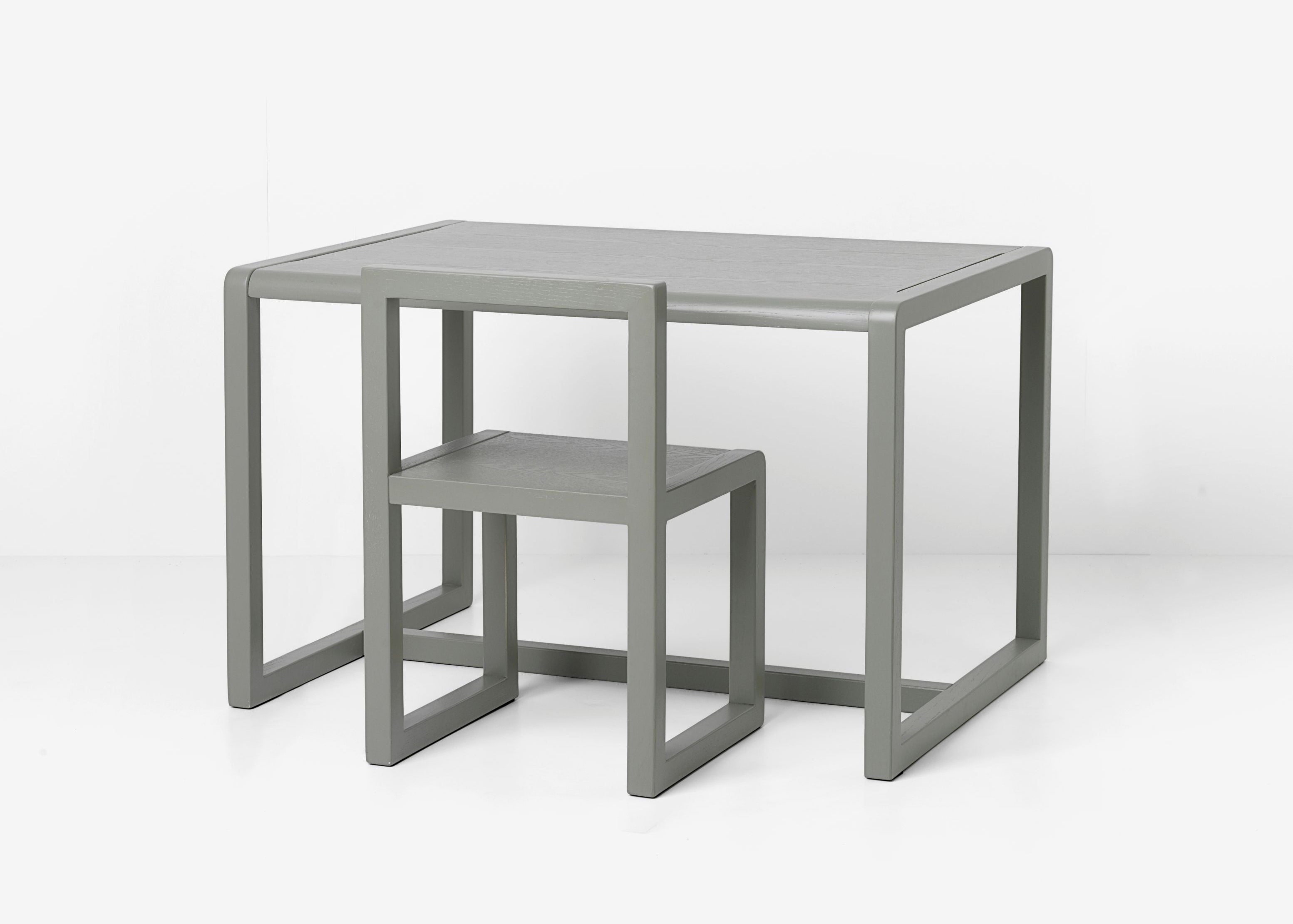 LITTLE ARCHITECT Kinderstuhl grau