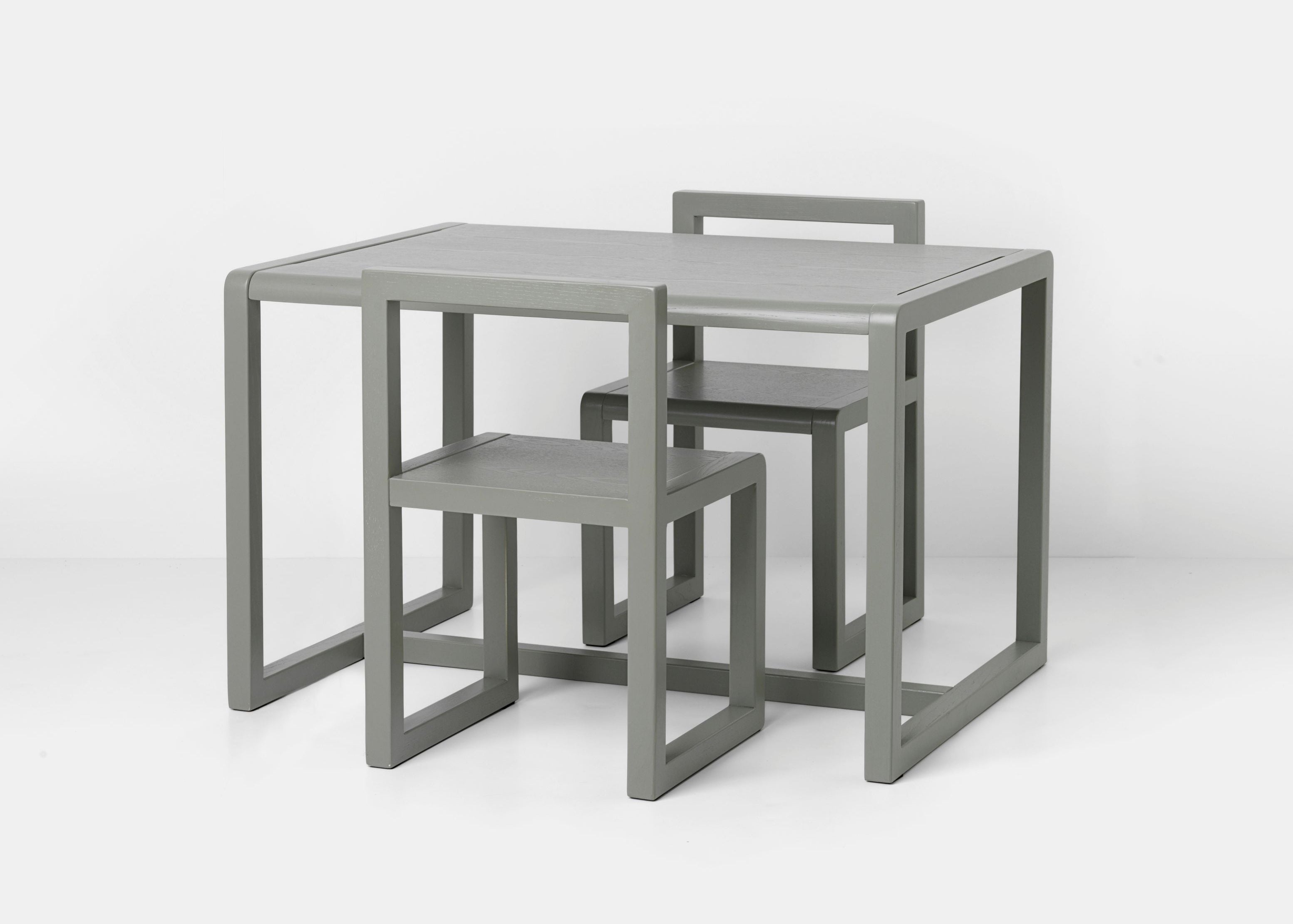 LITTLE ARCHITECT Kinderstuhl grau