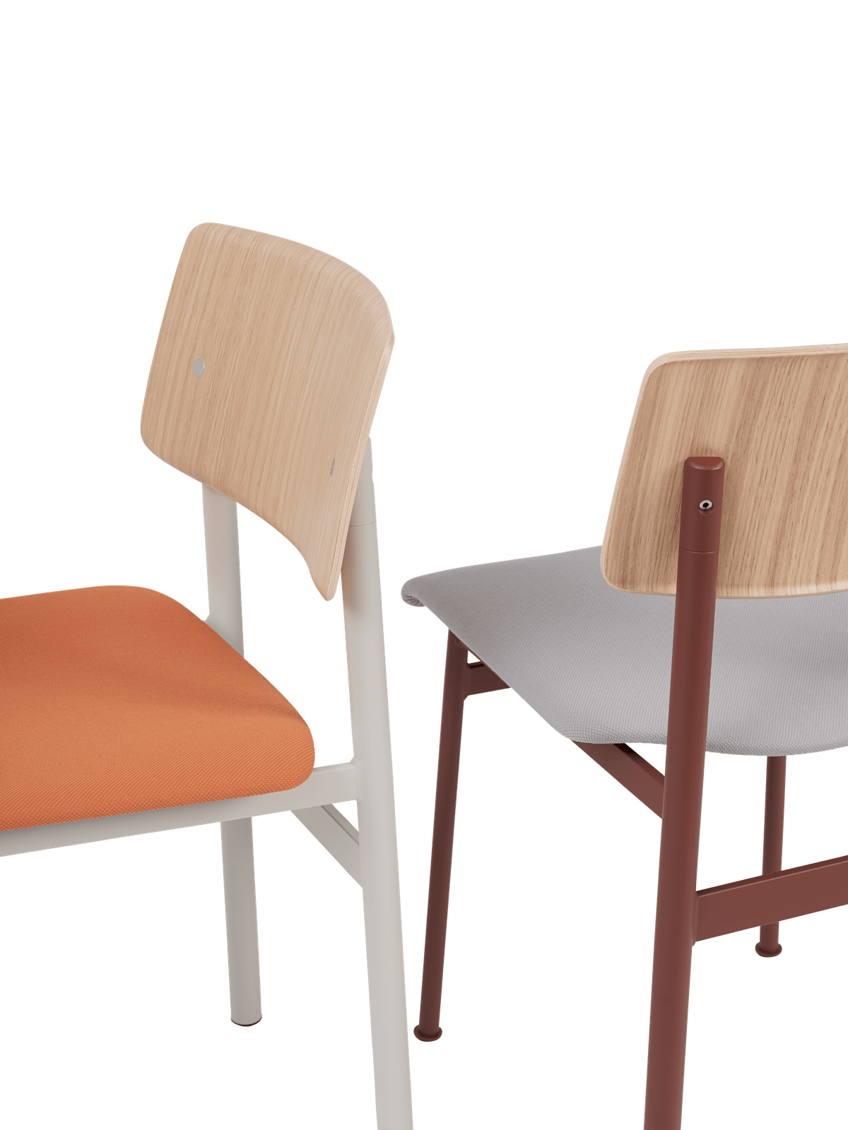 Personalized LOFT Chair with Burgundy Base