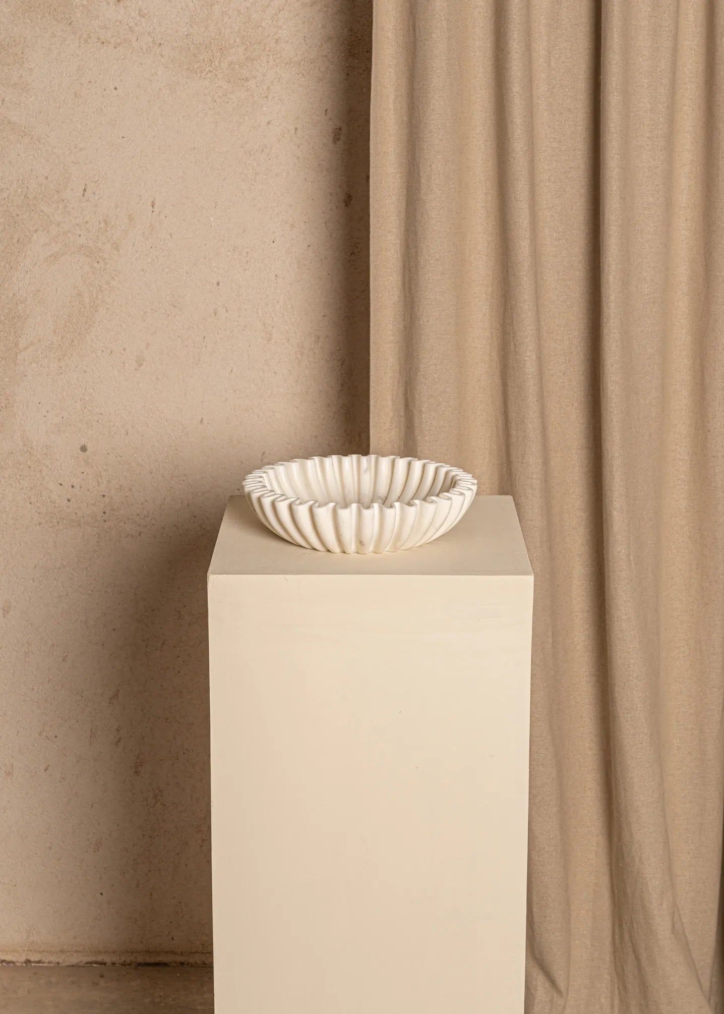 Misa LOTUSO weißer Marmor
