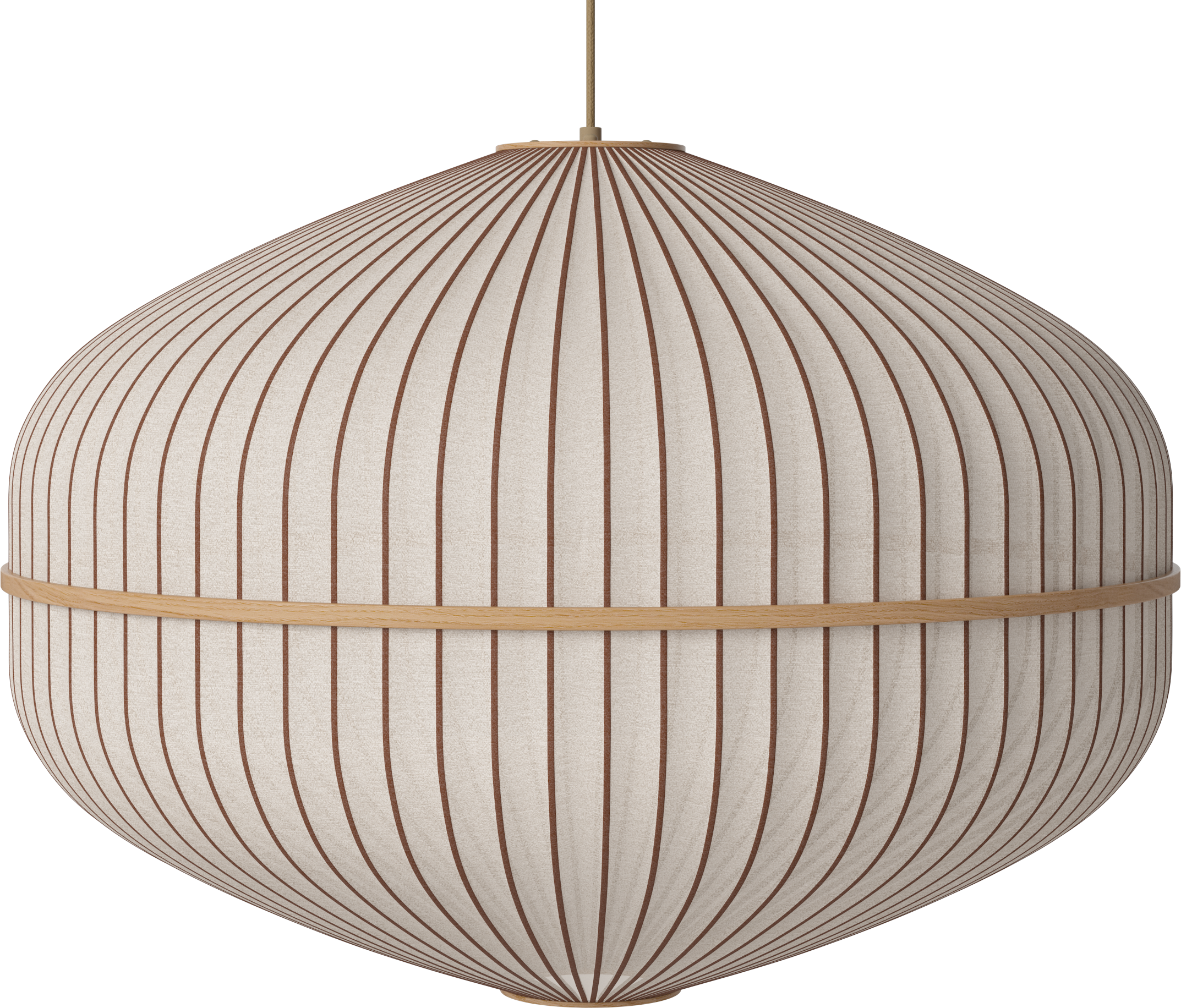 Lucén beige hanging lamp