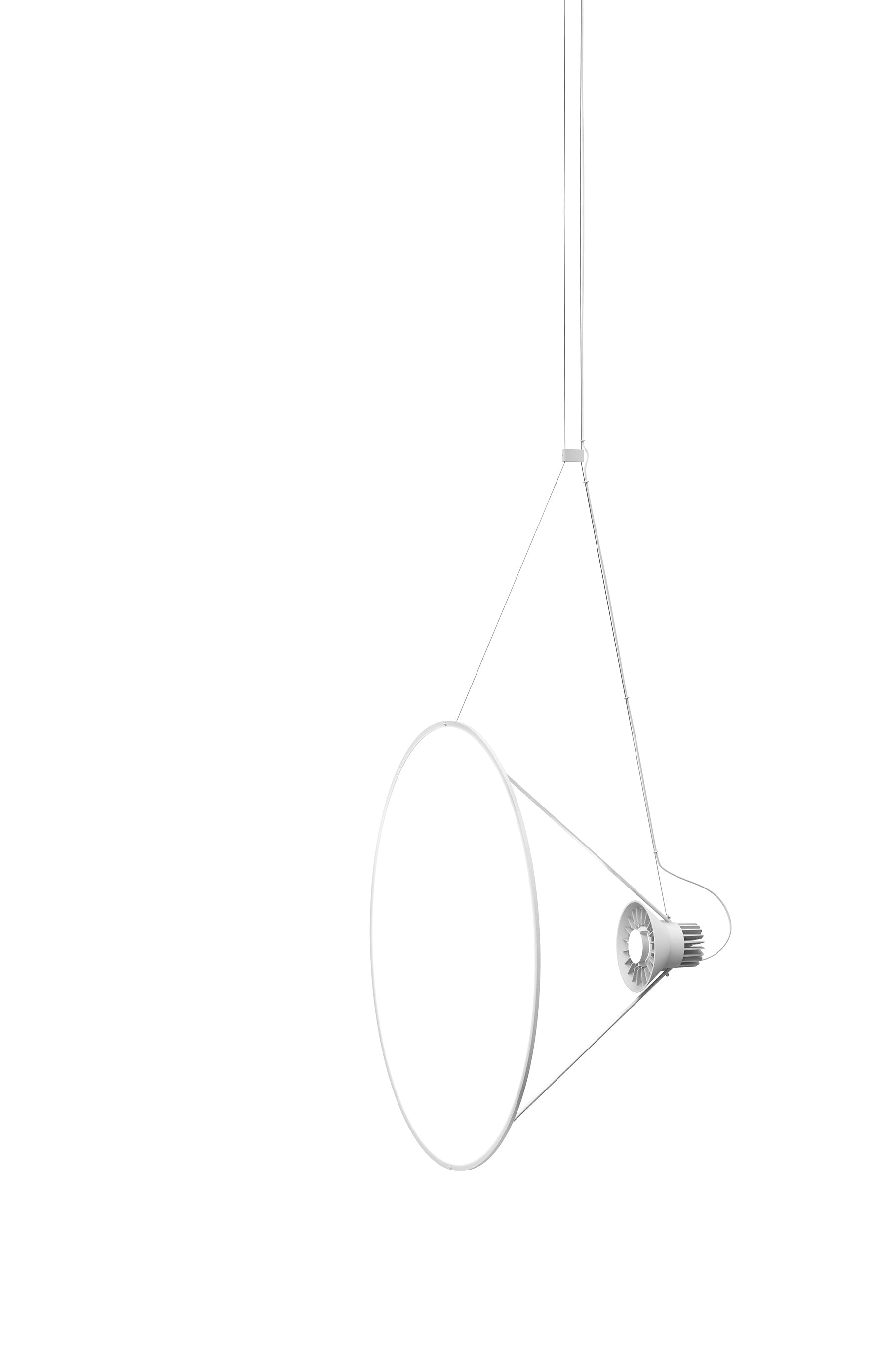 Lampa wisząca AMISOL opalizujący, marka Luceplan