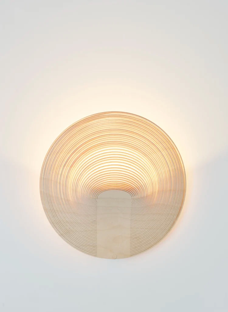 Wall lamp Illan Plywood