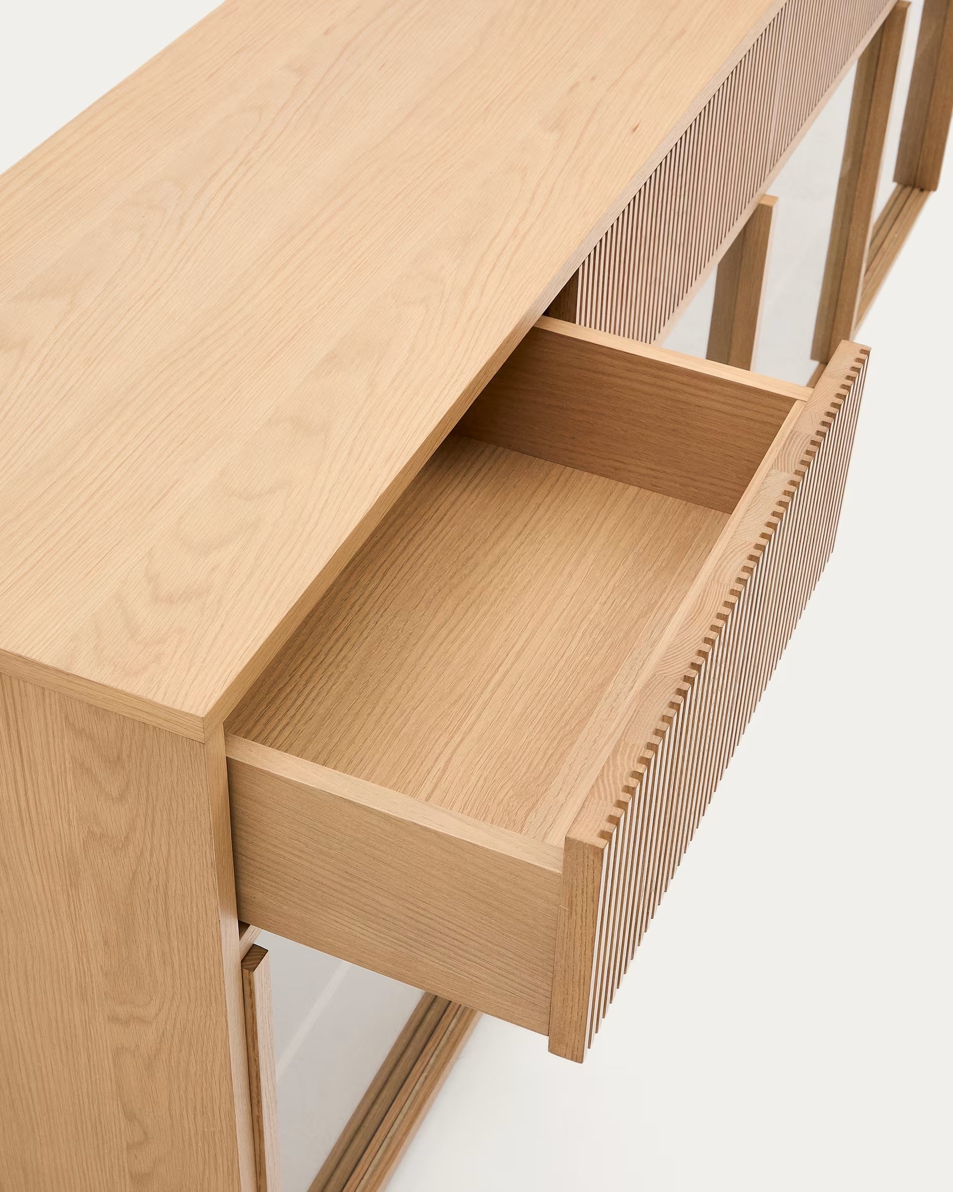 Helvine Oak Veneer Sideboard