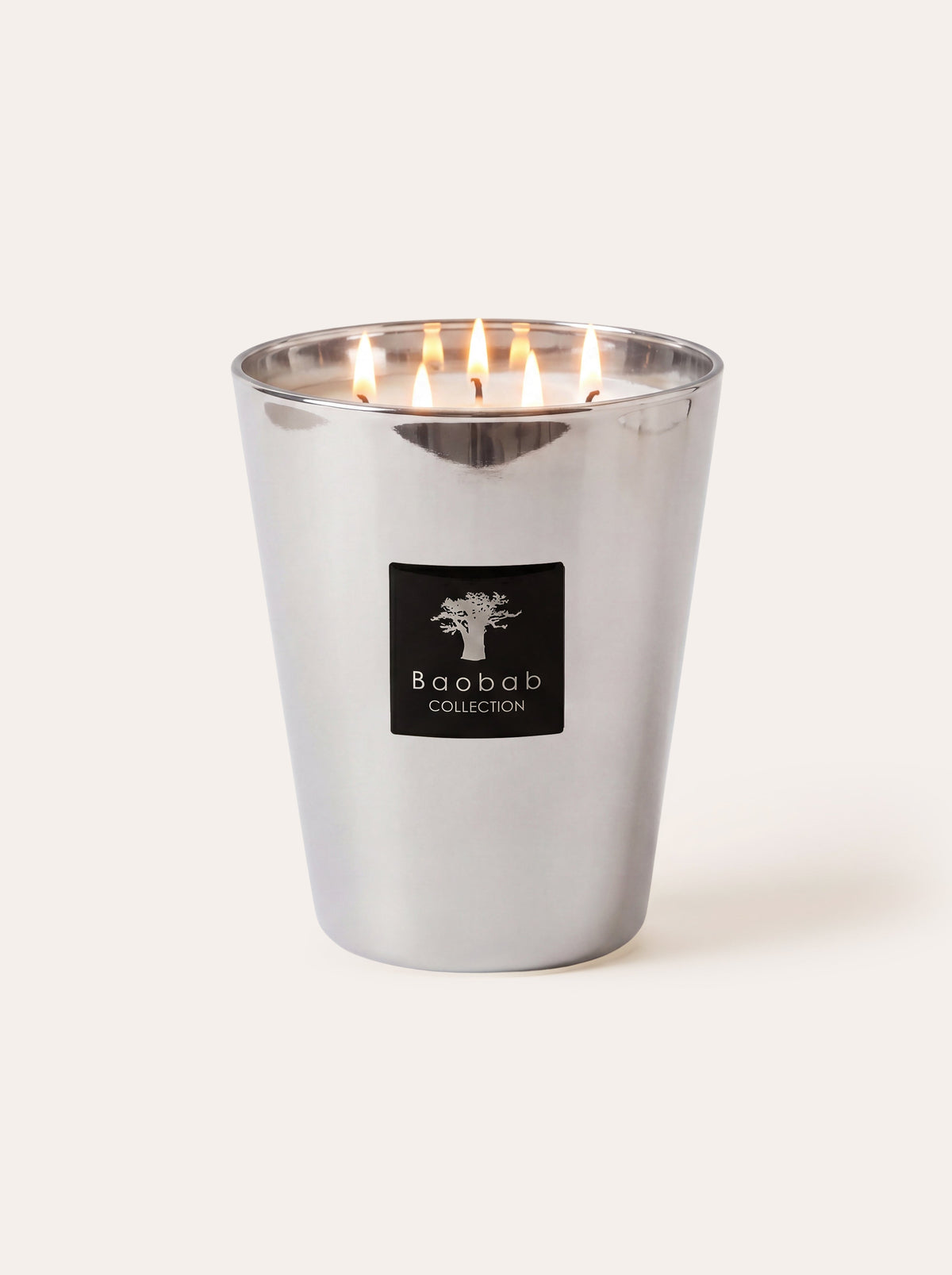 Świeca zapachowa LES EXCLUSIVES PLATINUM bursztyn i grejpfrut – Baobab Collection