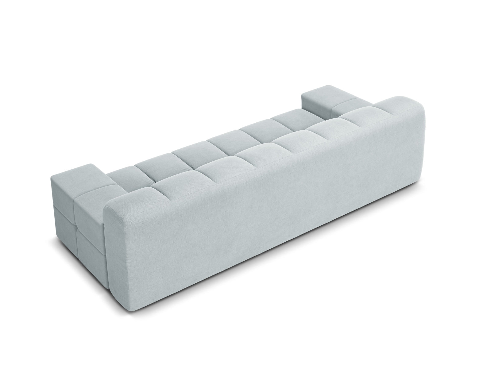 Sofa 3-sitzig AGAVE graues Chenille