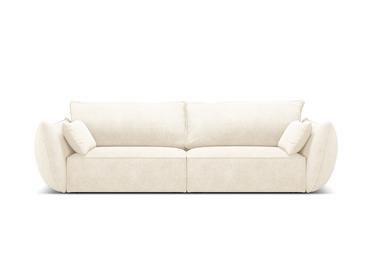 Sofa im sielilianischen Stoff des 3. Vanda Jasnobeżowy