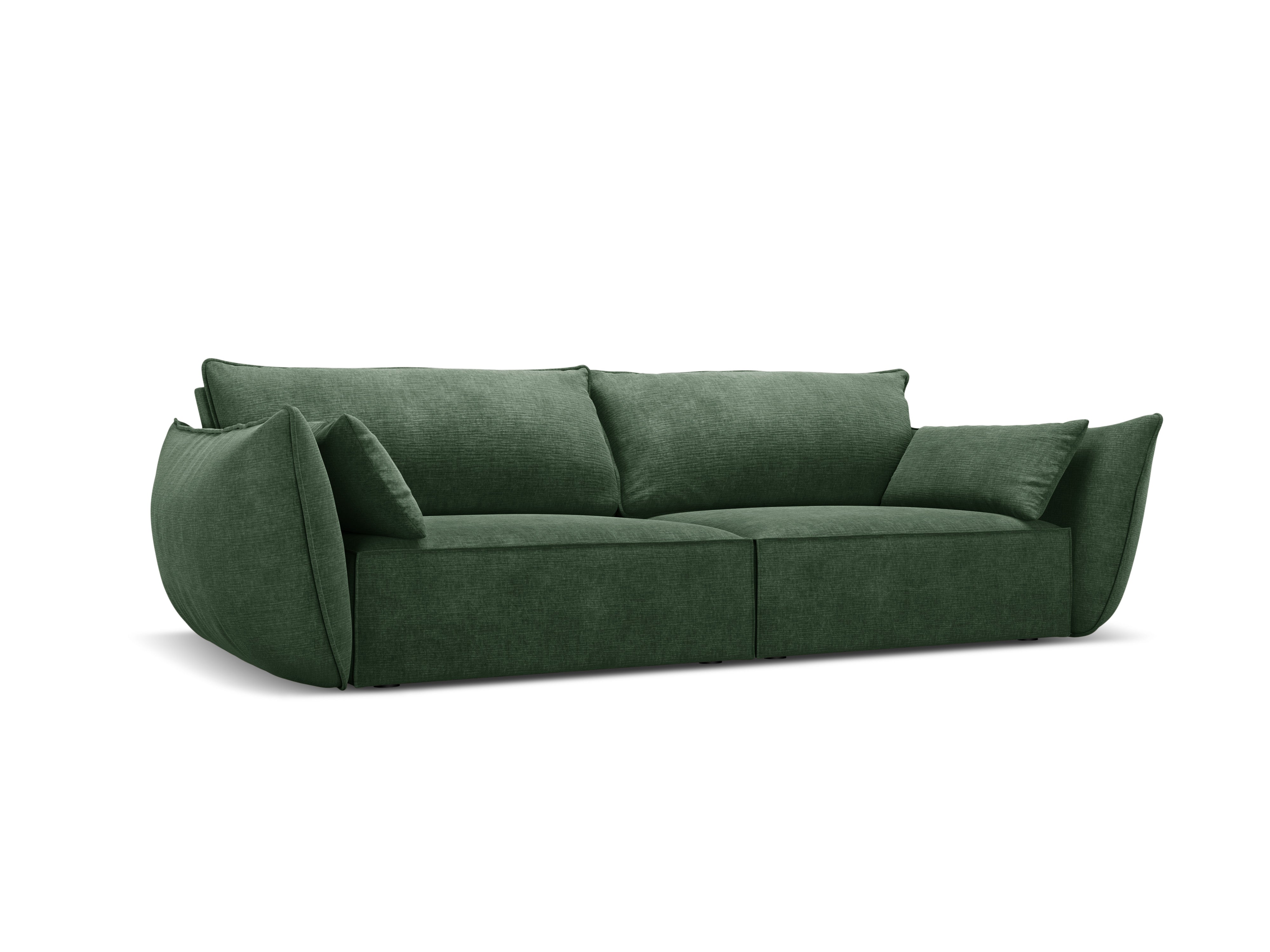 Sofa im Sofa -Stoff von 3. Vanda Flasche Grün