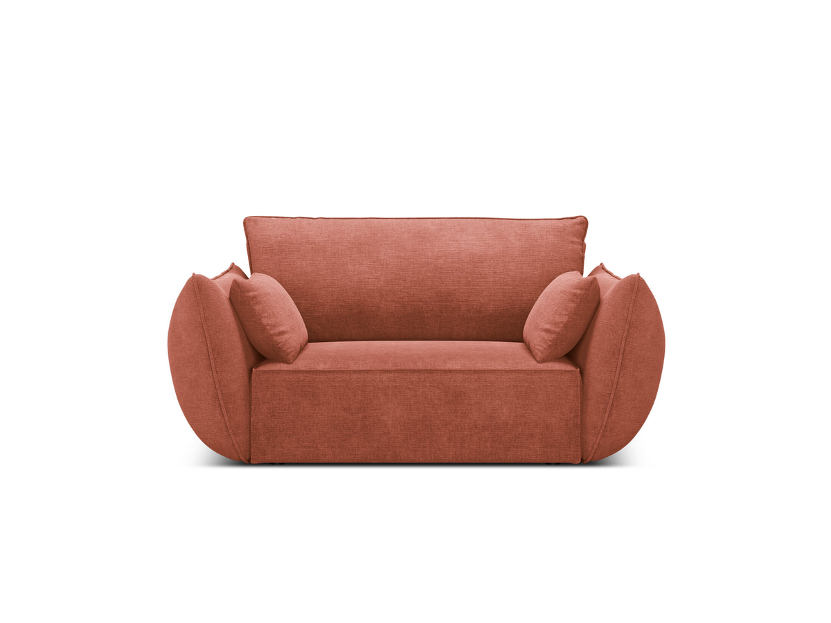 Sessel im Vanda Terracotta Sznille Stoff