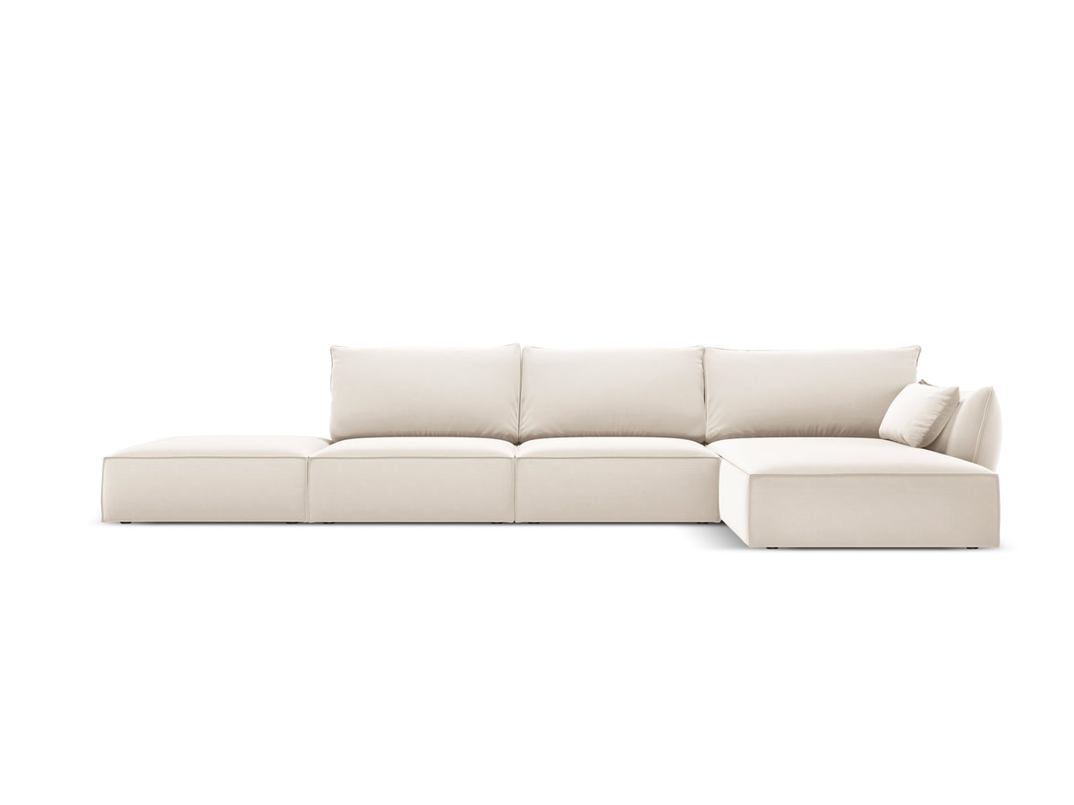 RECHTEN -SANDEL VELVET VANDA BEIGE VANAA