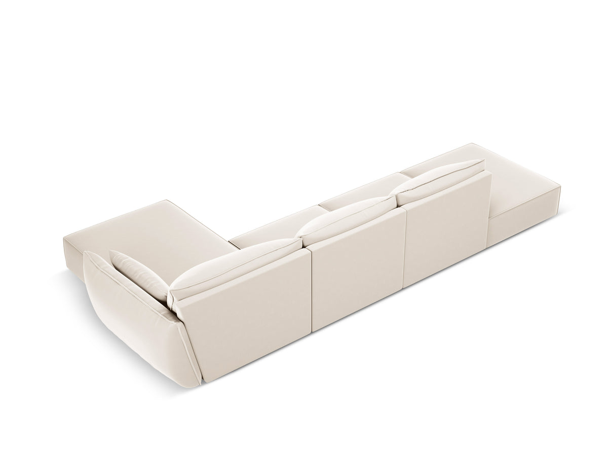 RECHTEN -SANDEL VELVET VANDA BEIGE VANAA