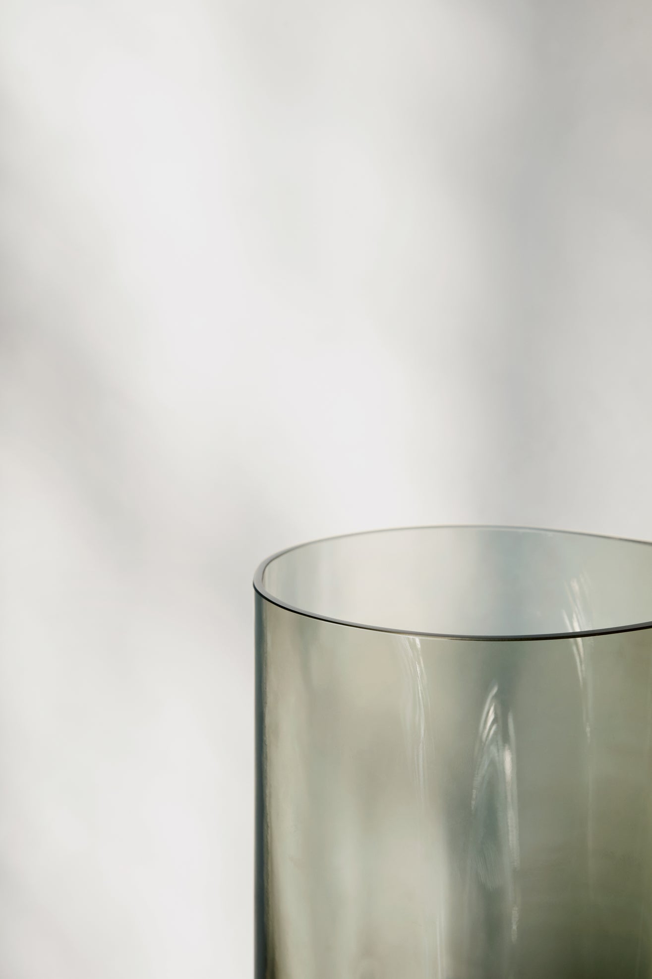 AER vase blown glass