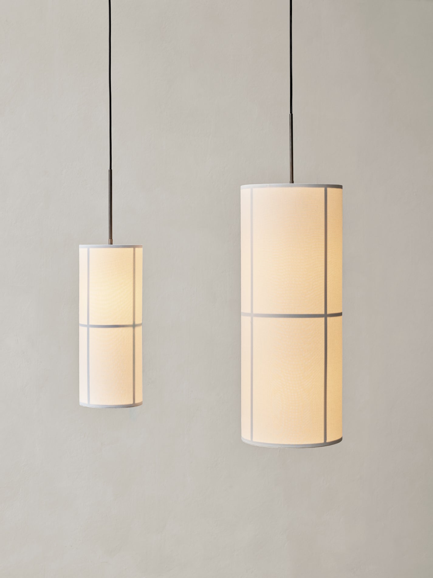 HASHIRA linen pendant lamp