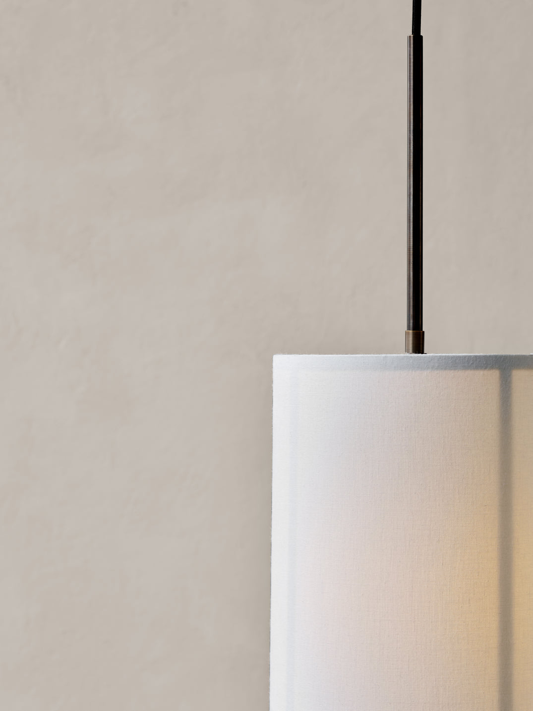HASHIRA linen pendant lamp
