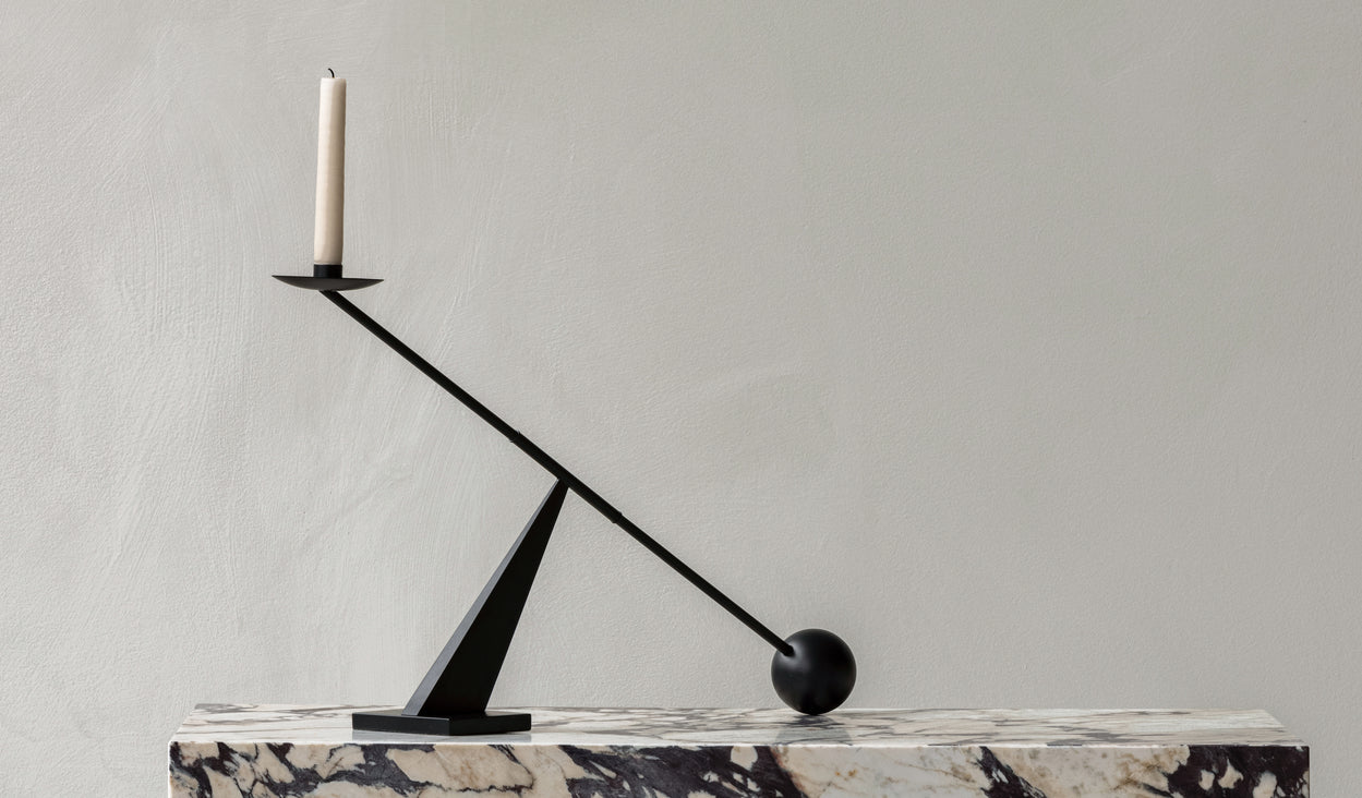 Kerzenhalter INTERCONNECT Edelstahl