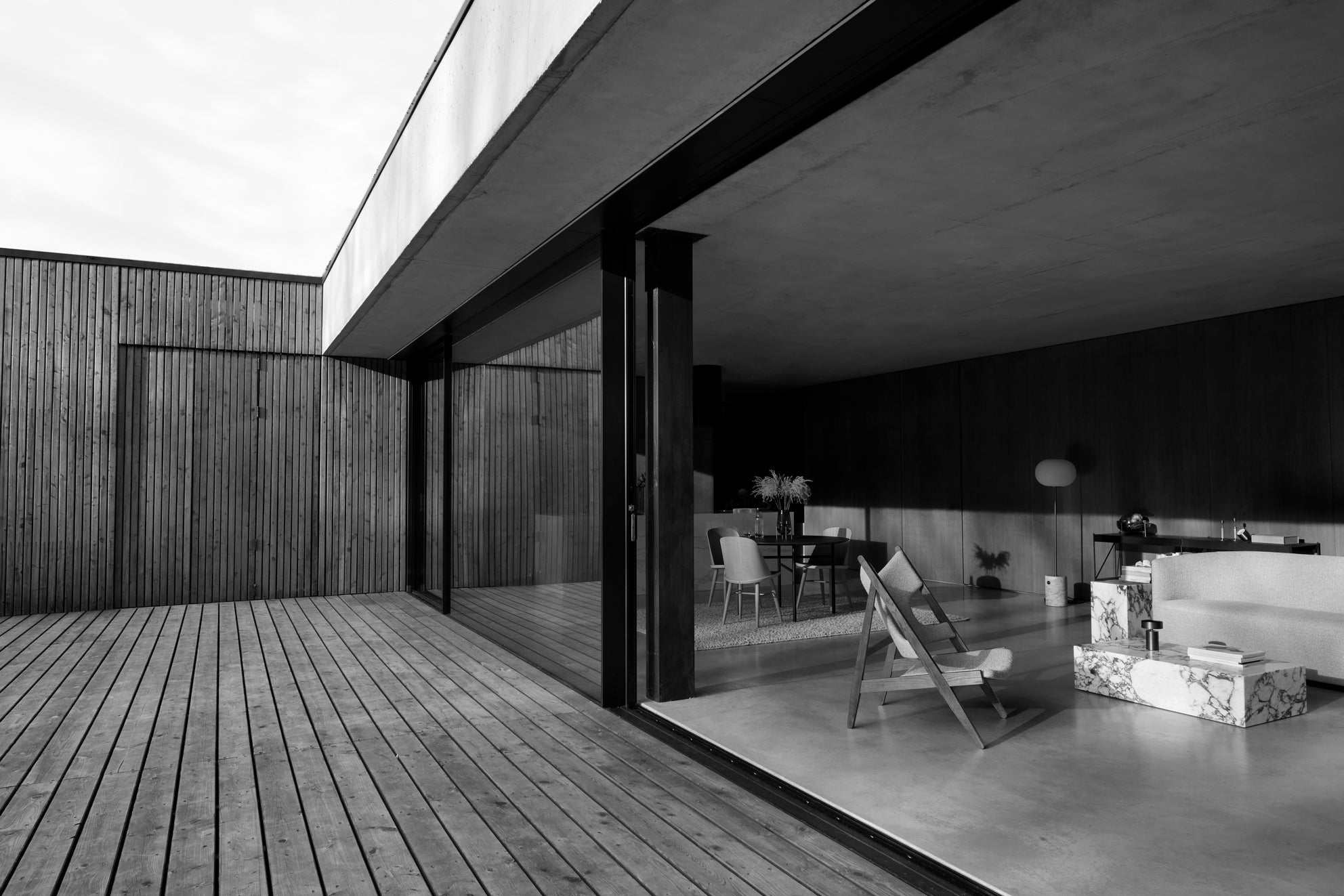 JWDA floor lamp red travertine