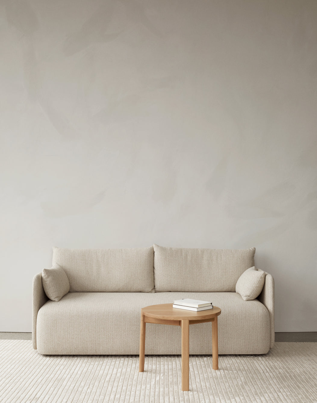 PASSAGE walnut wood coffee table